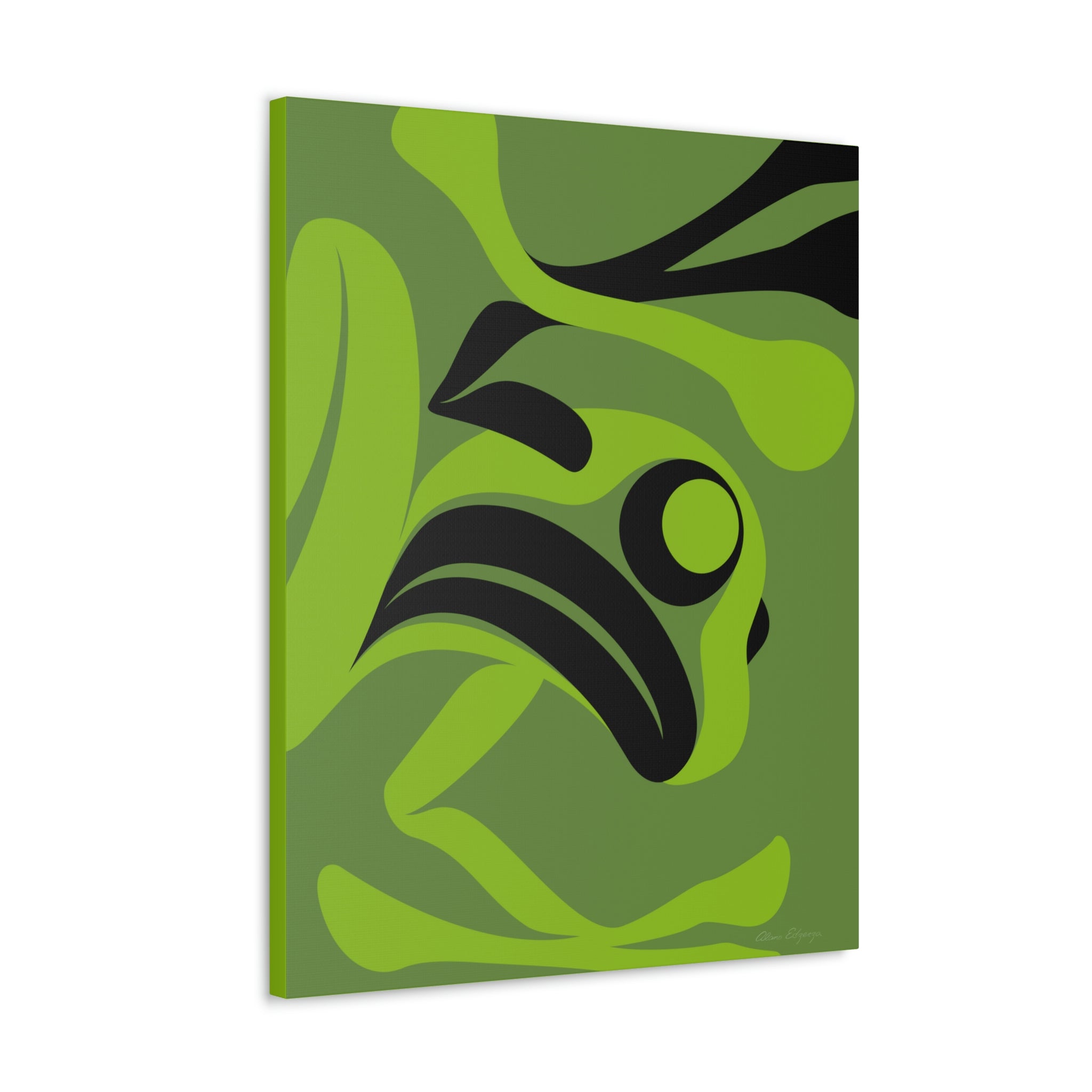 Dancing Frog Canvas 2023