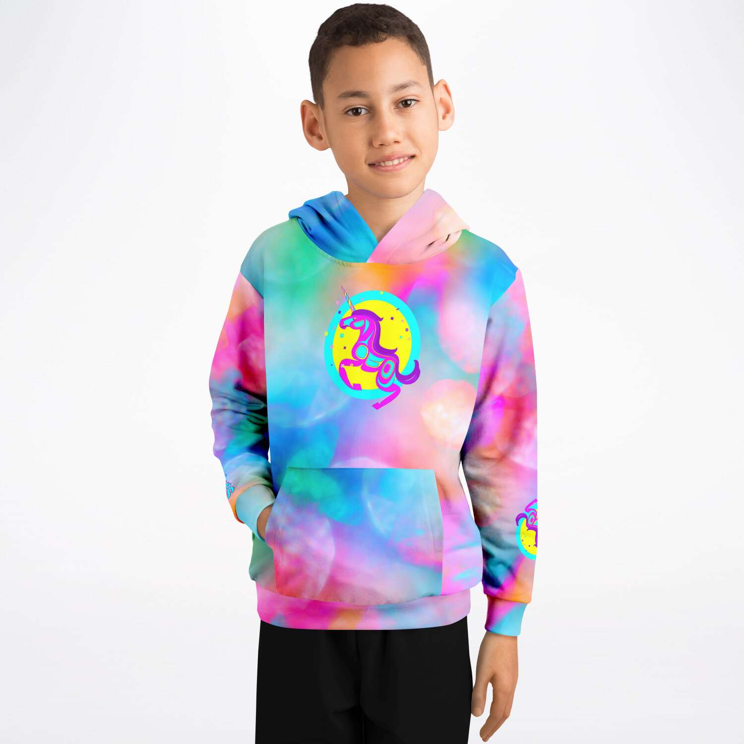 Satiya Tie Dye Unicorn Hoodie