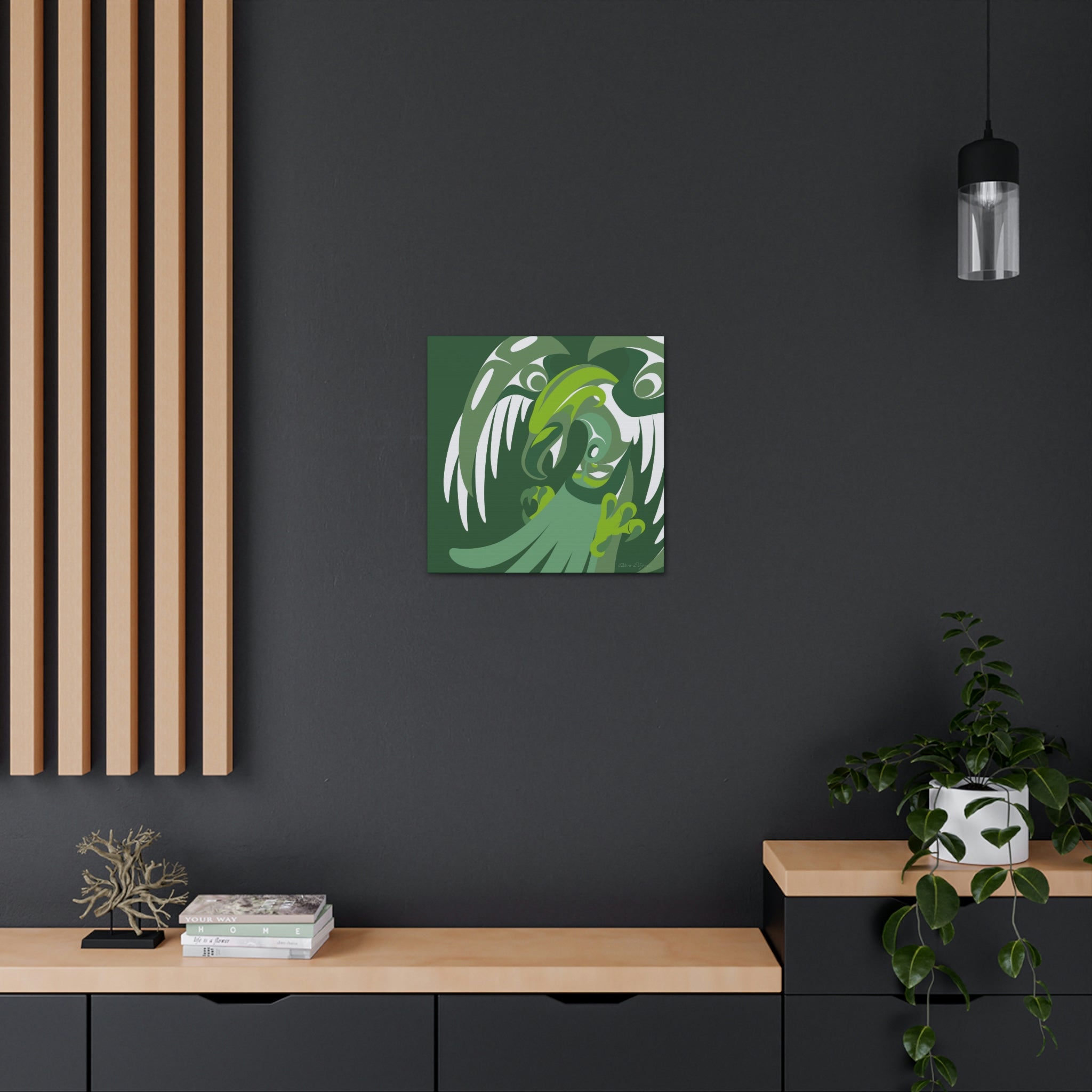 Rainforest Thunderbird Canvas 2023