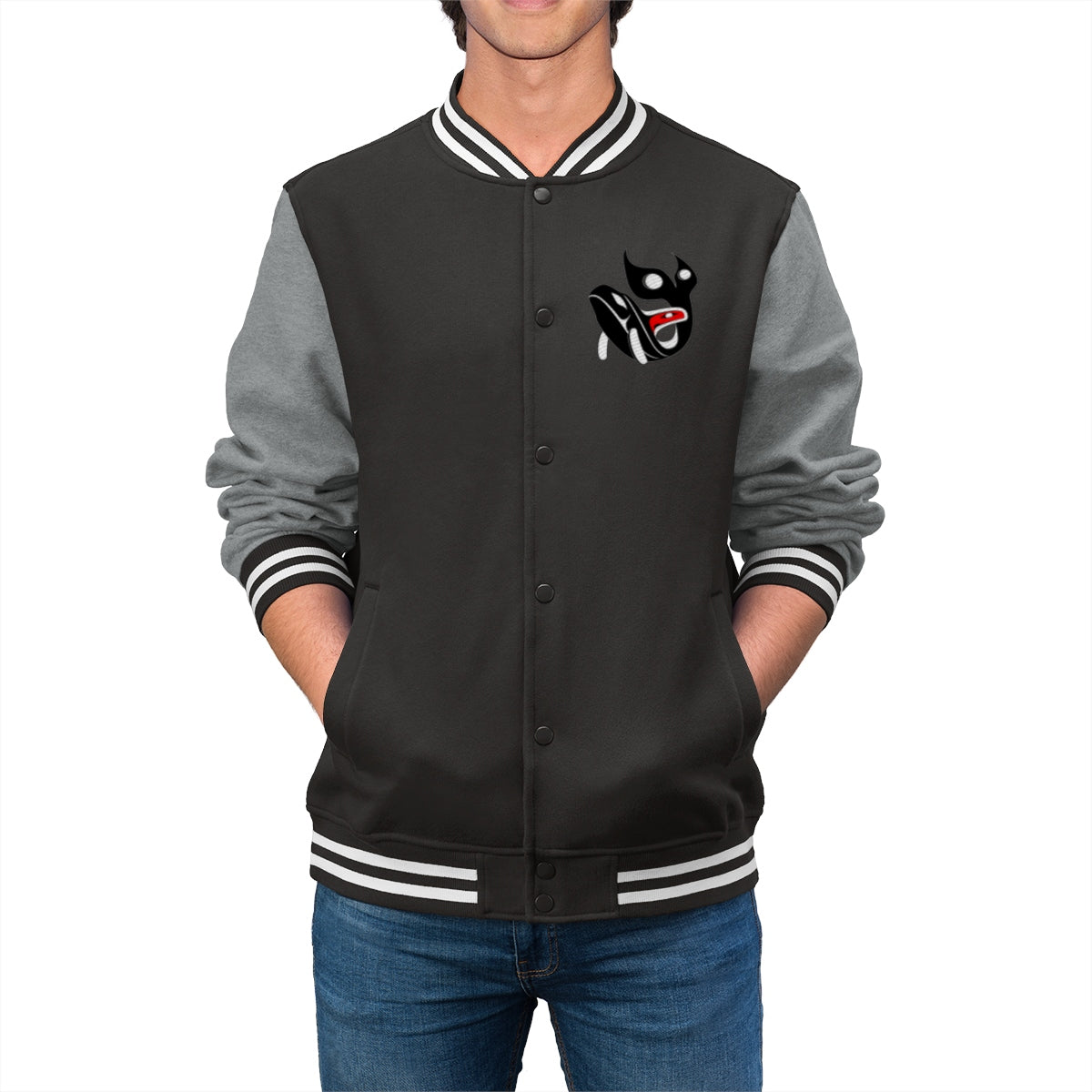 Unisex Varsity Killerwhale Jacket