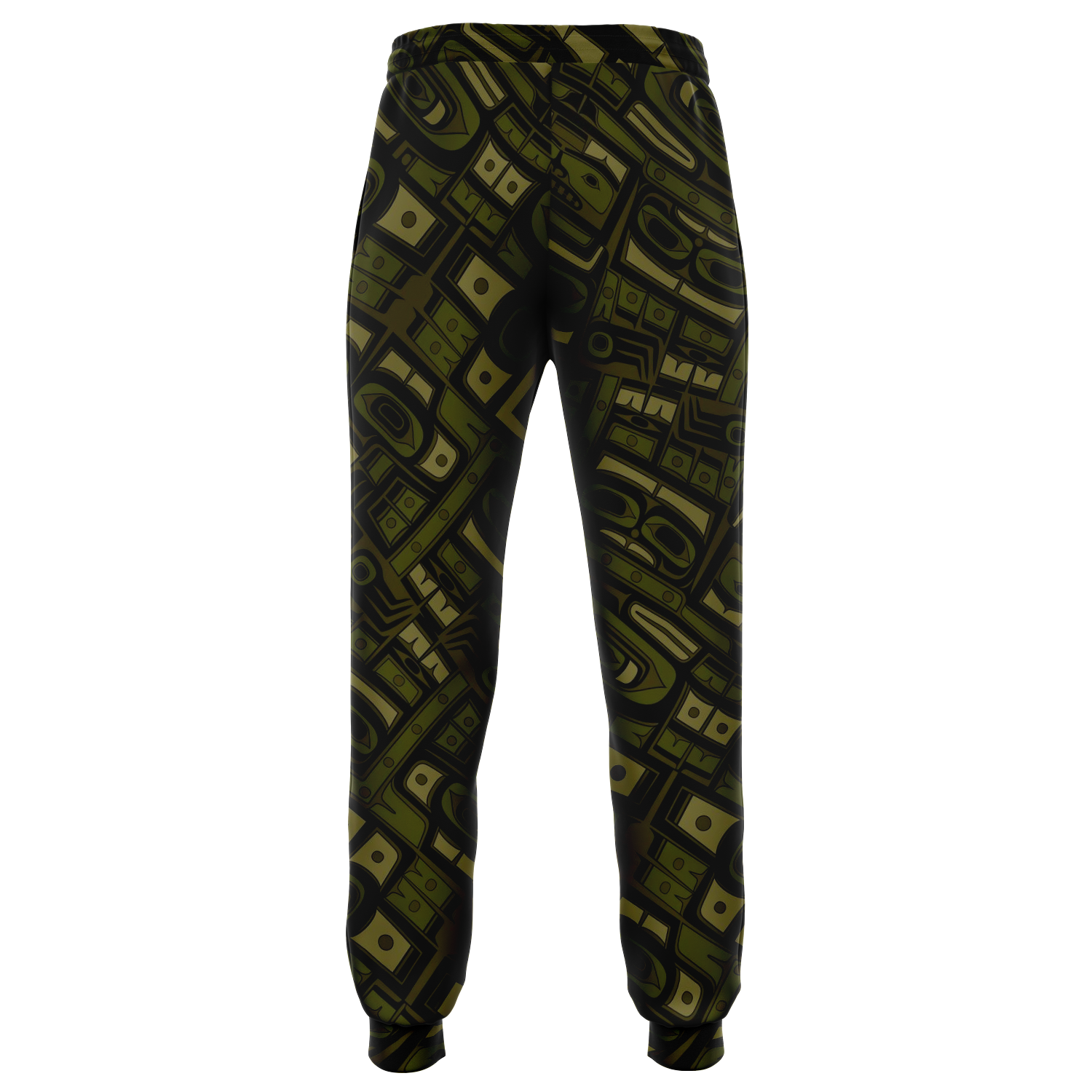 Camo Raven Cotton Poly Fashion Joggers