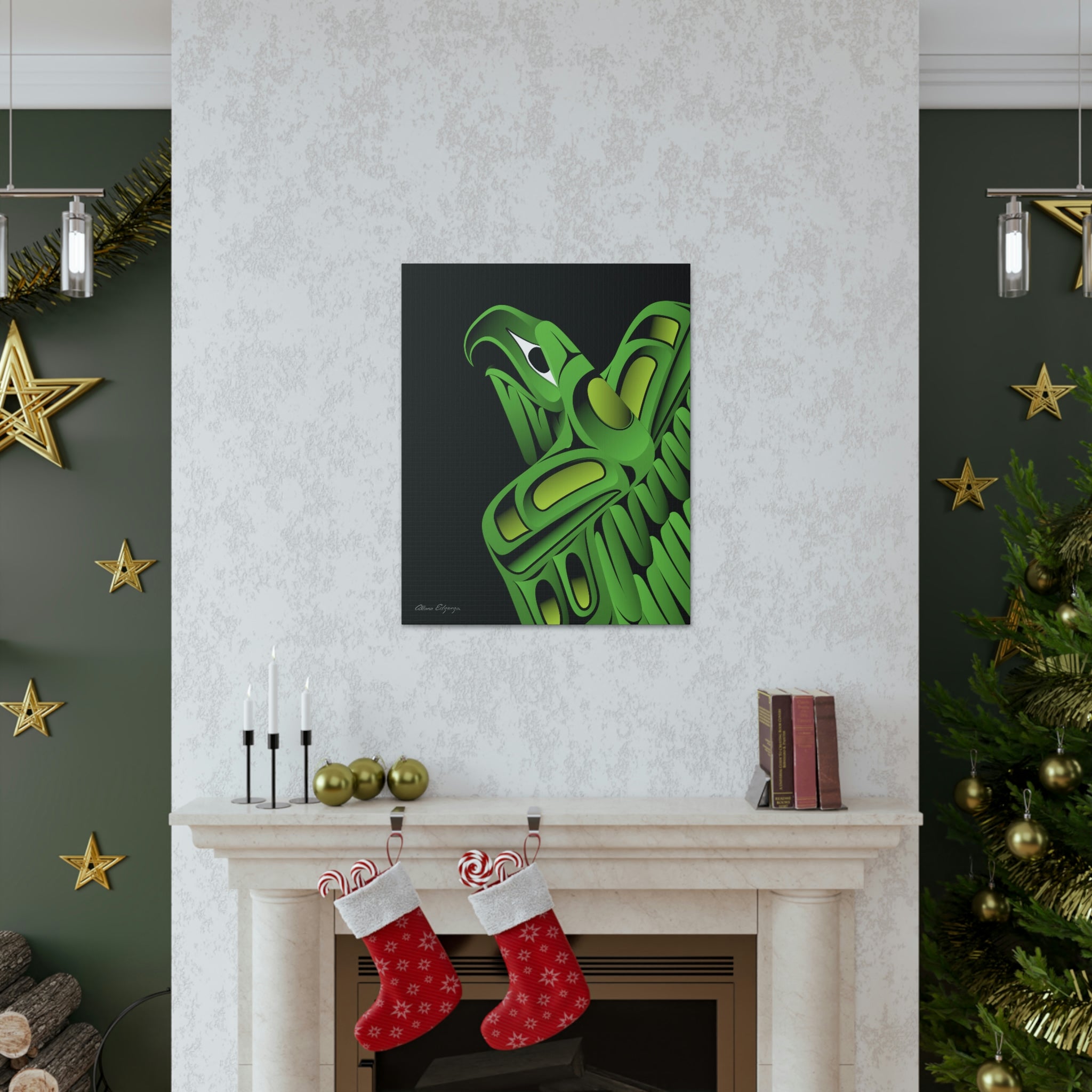 Jade Green Thunderbird Canvas 2023