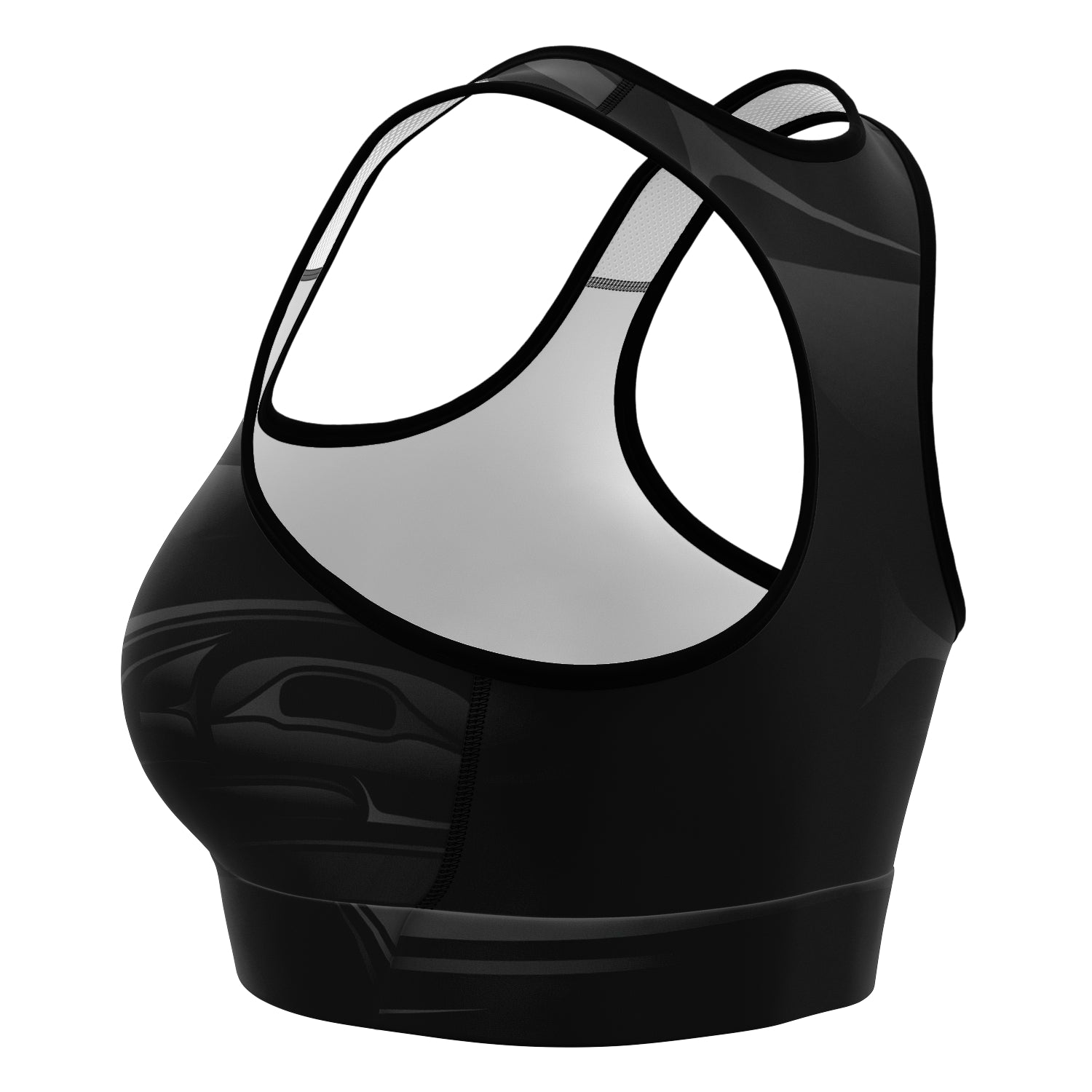 Black Chilkat Sports Bra