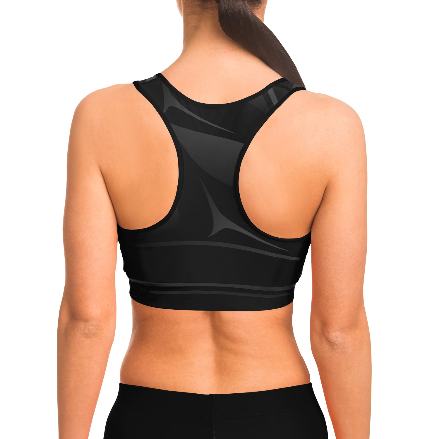 Black Chilkat Sports Bra