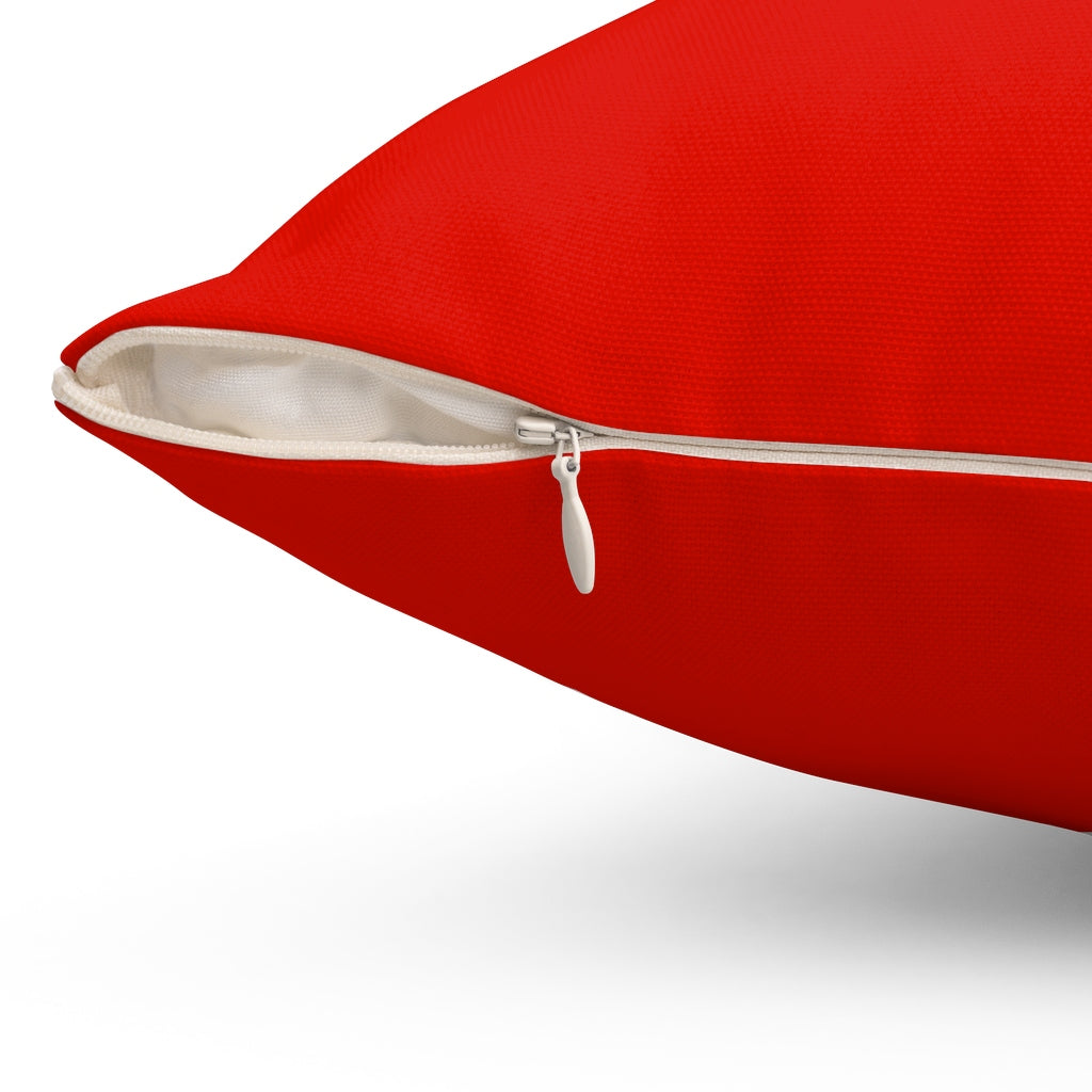 Spun Polyester Square Tāłtān Pillow