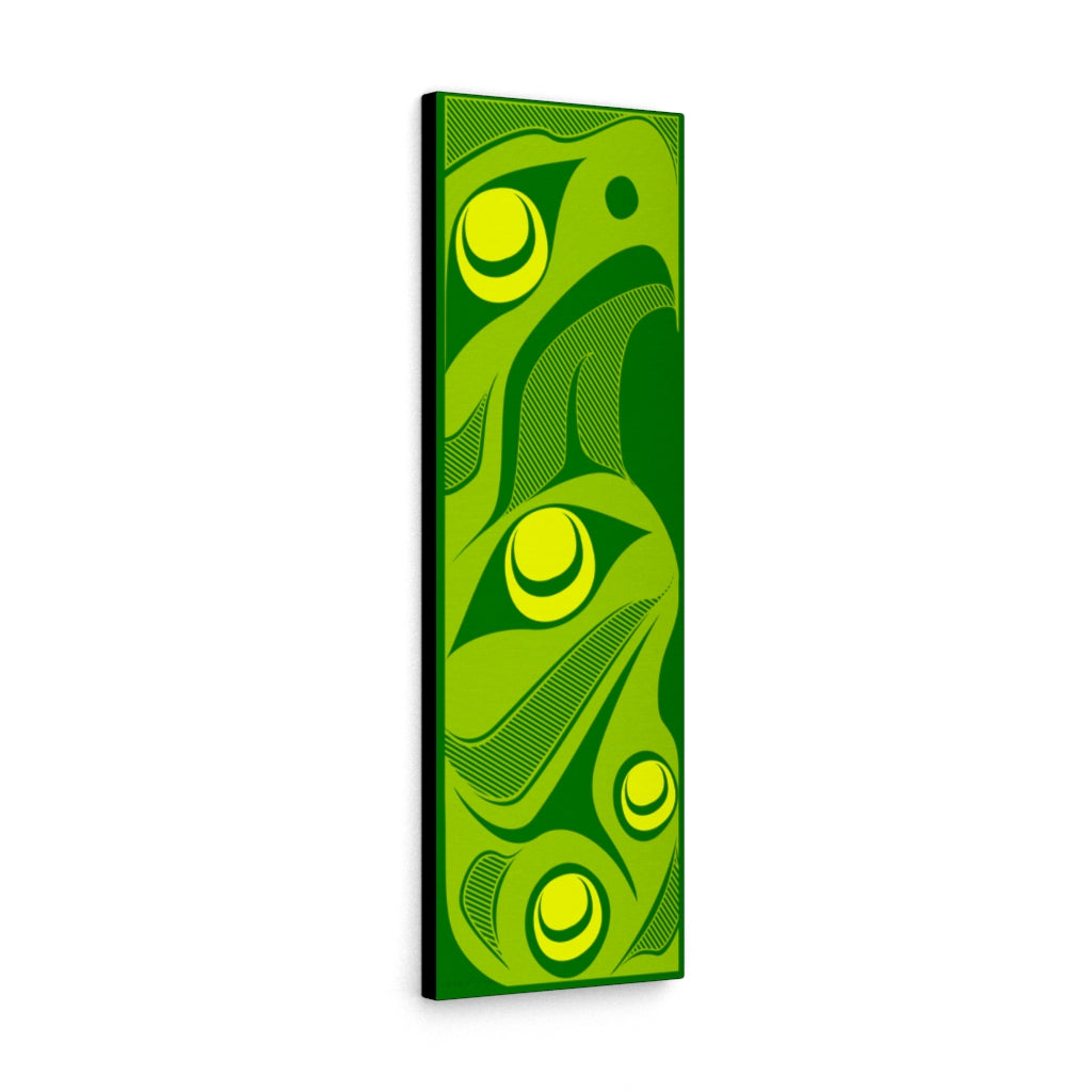 green hawk on Canvas Gallery Wraps