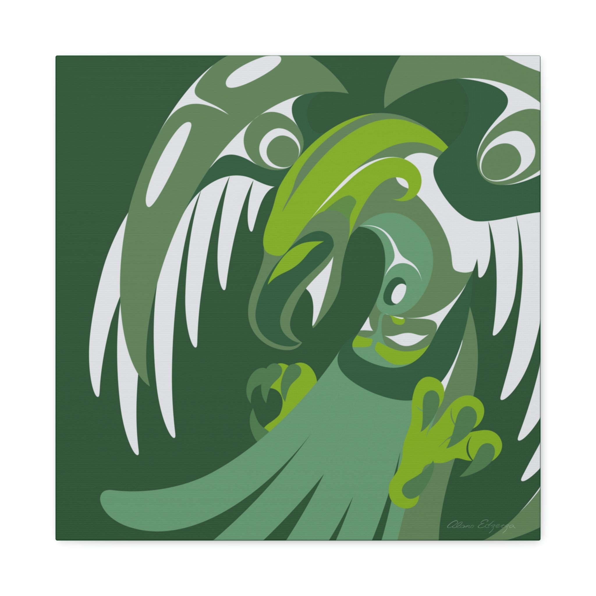 Rainforest Thunderbird Canvas 2023