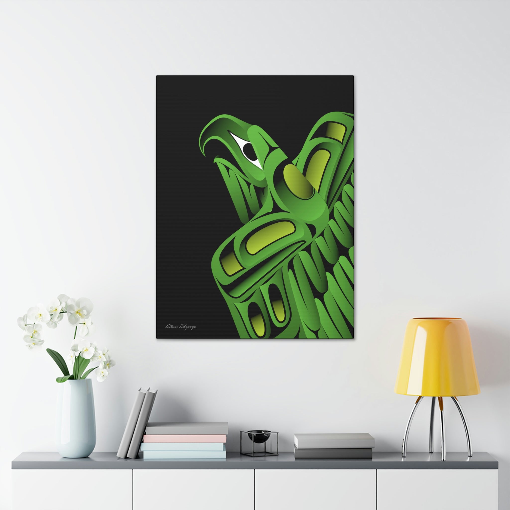 Jade Green Thunderbird Canvas 2023
