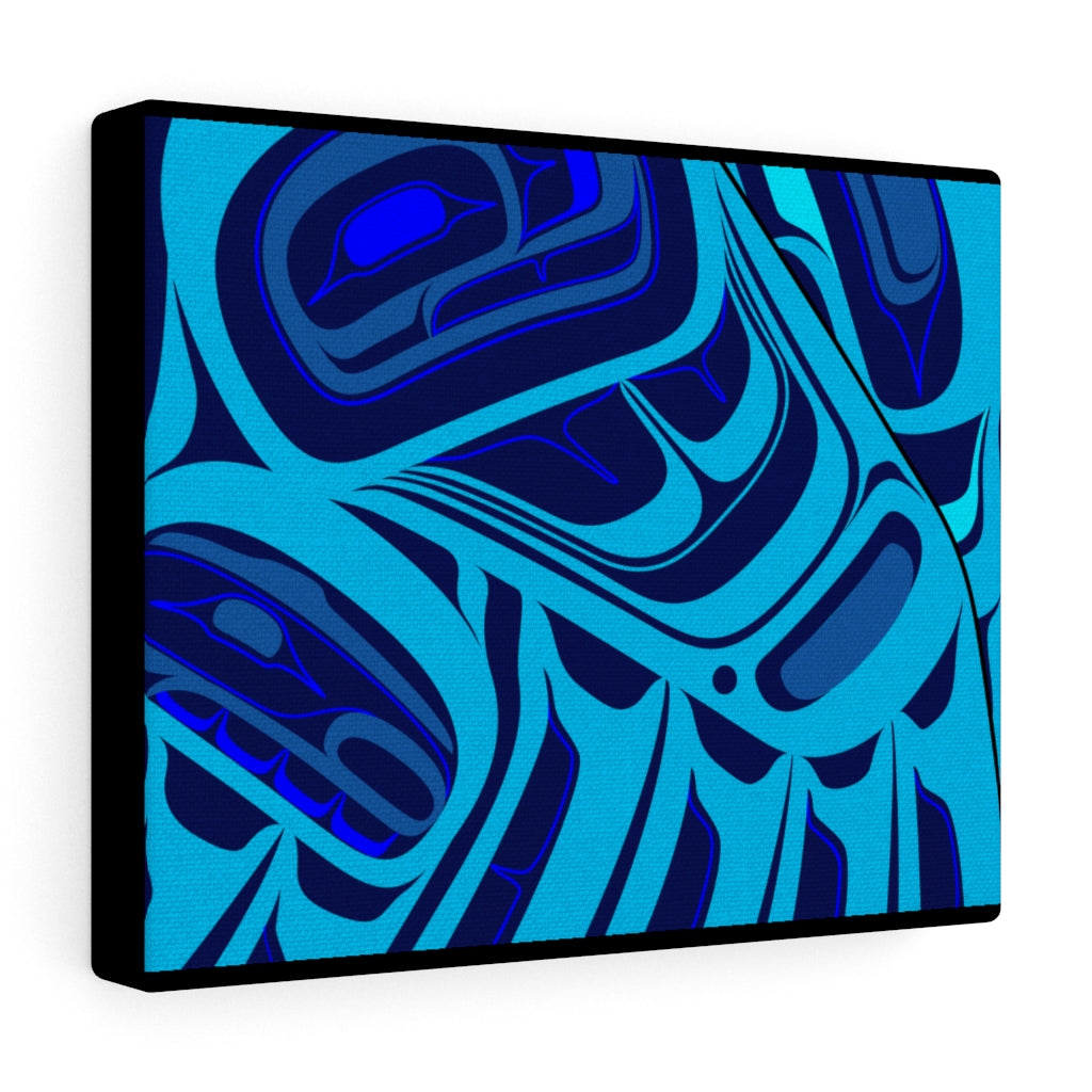 blue raven on Canvas Gallery Wraps