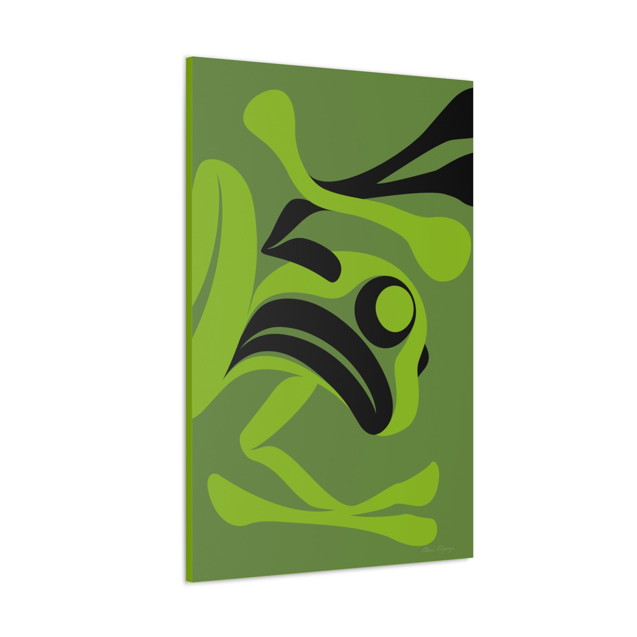 Dancing Frog Canvas 2023