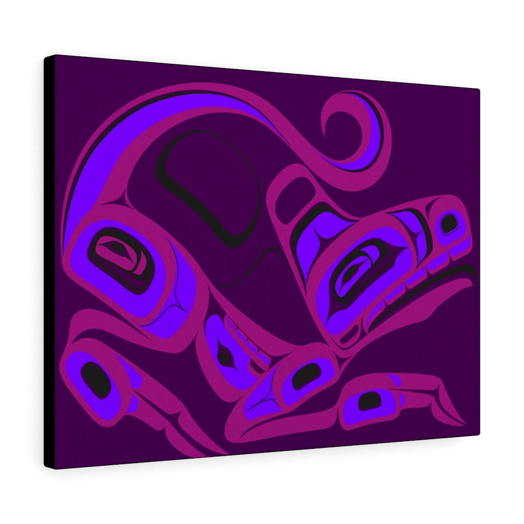 purple ceyote on Canvas Gallery Wraps