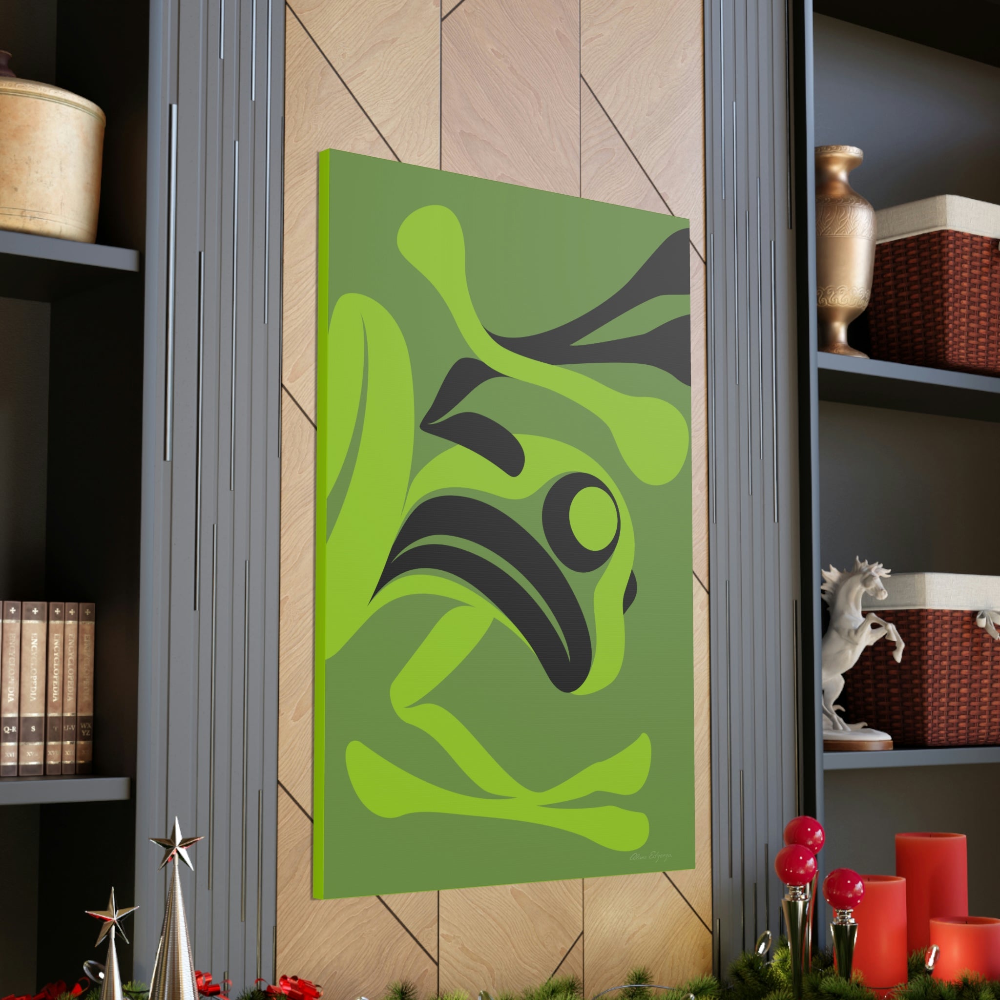 Dancing Frog Canvas 2023