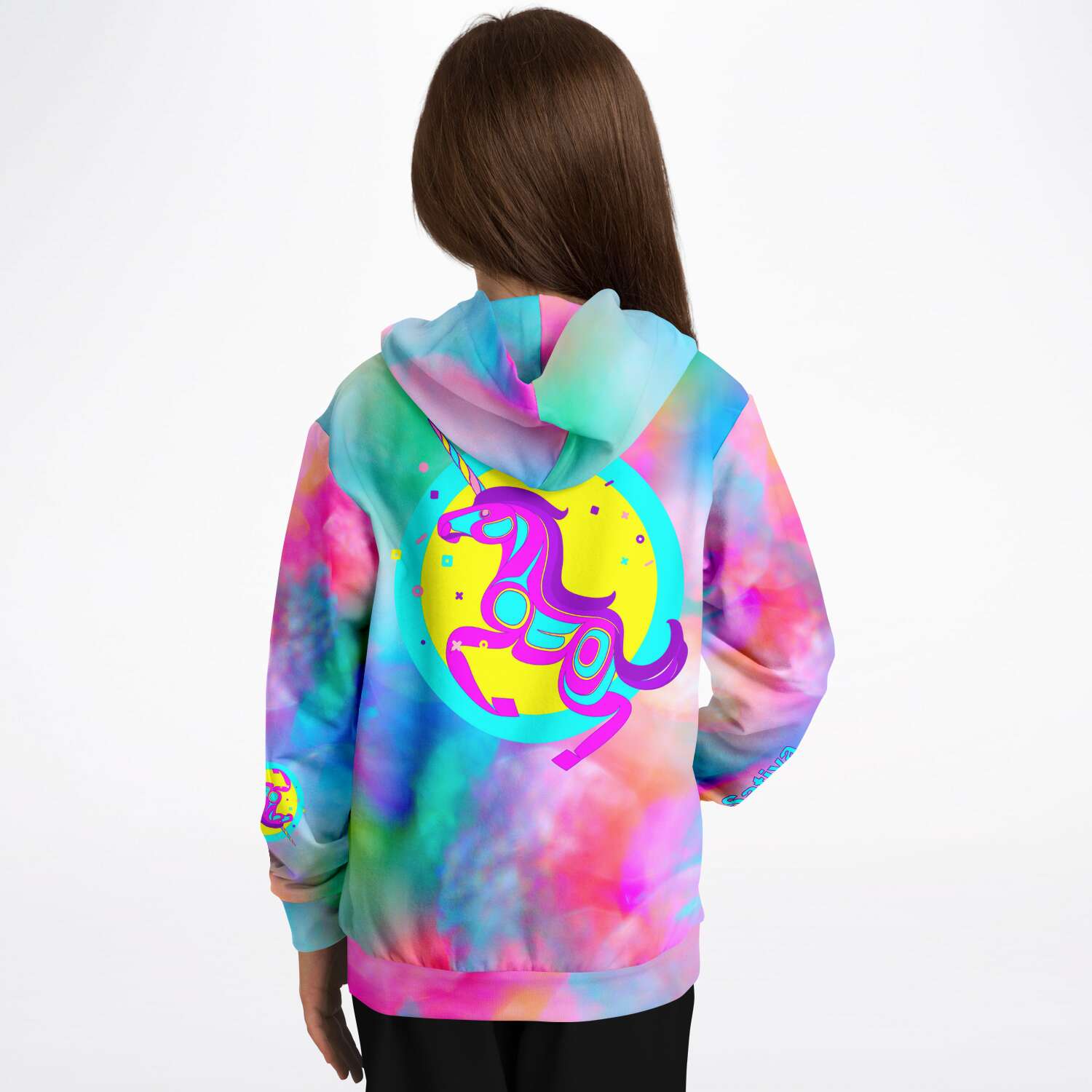 Satiya Tie Dye Unicorn Hoodie