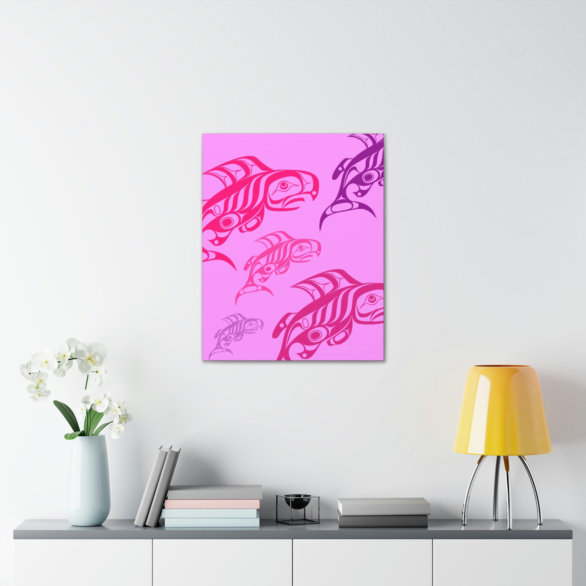 Taku in Bubble Gum Canvas 2023