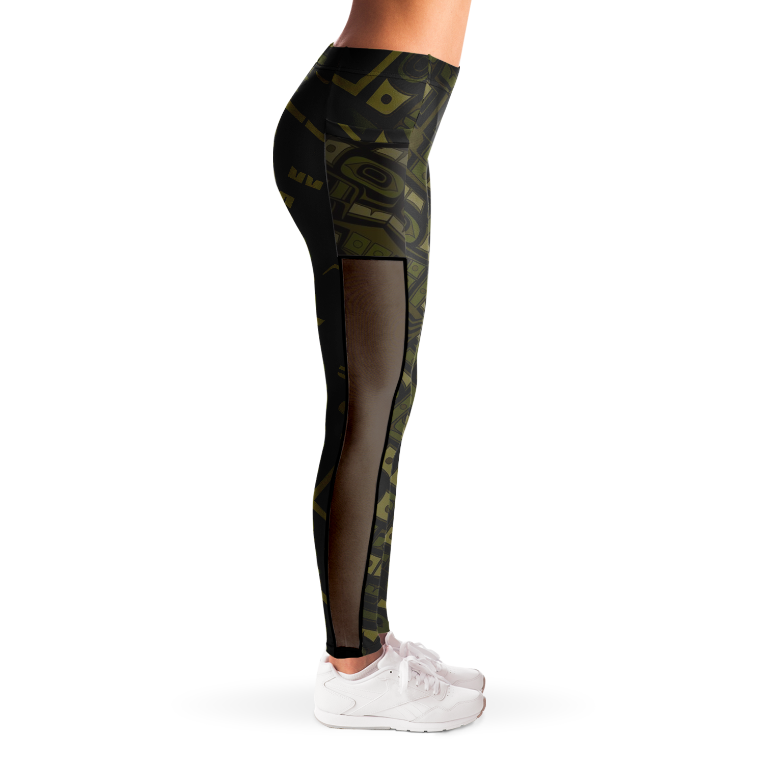 Light Fabric Camo Pocket Legging