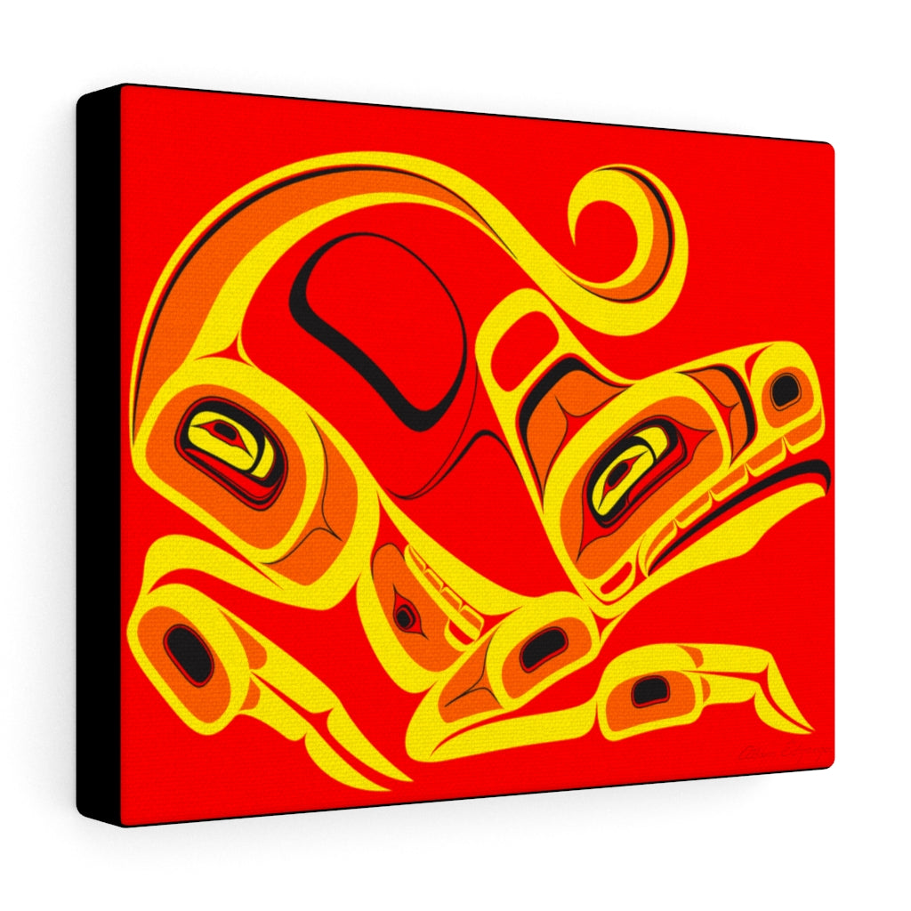orange ceyote on Canvas Gallery Wraps