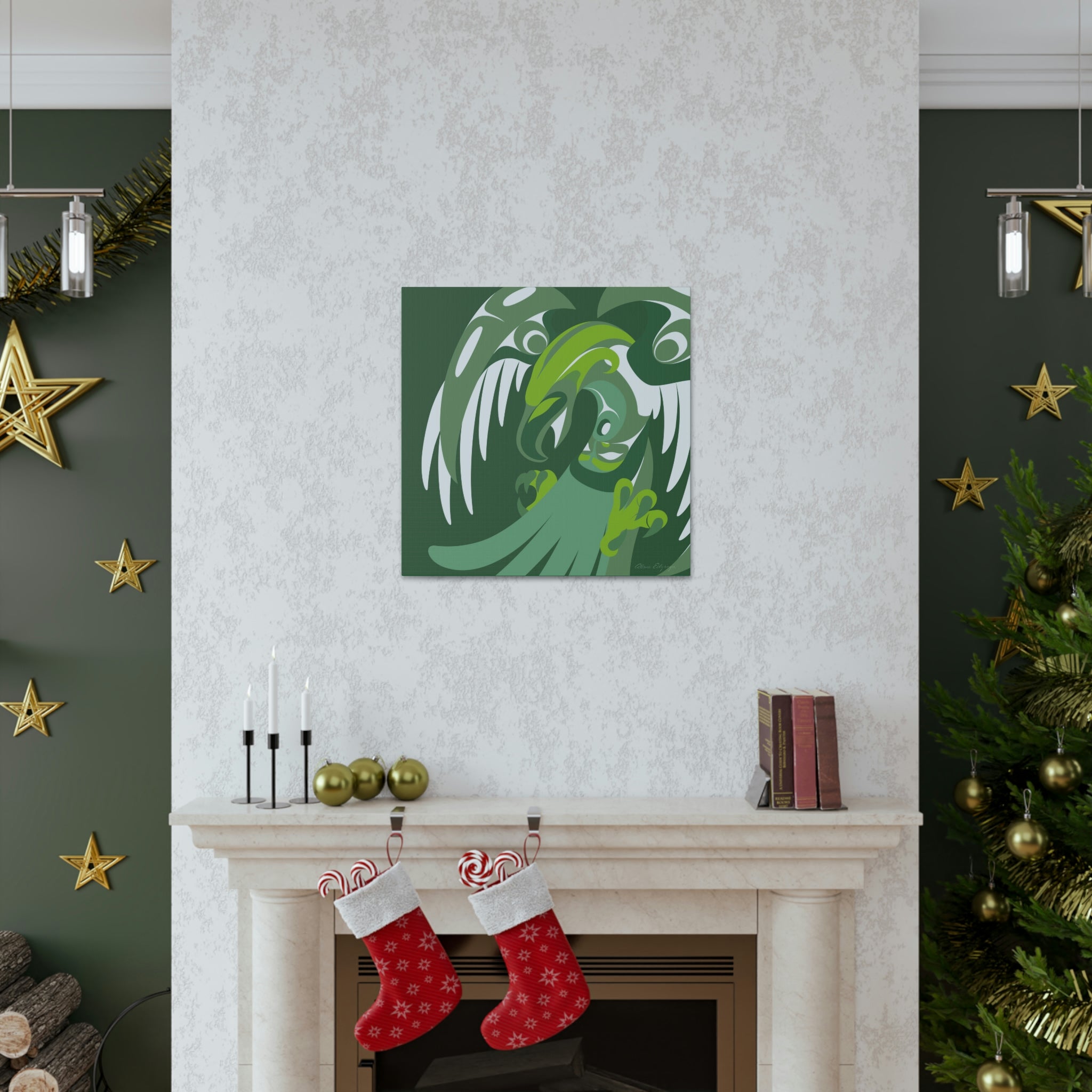 Rainforest Thunderbird Canvas 2023