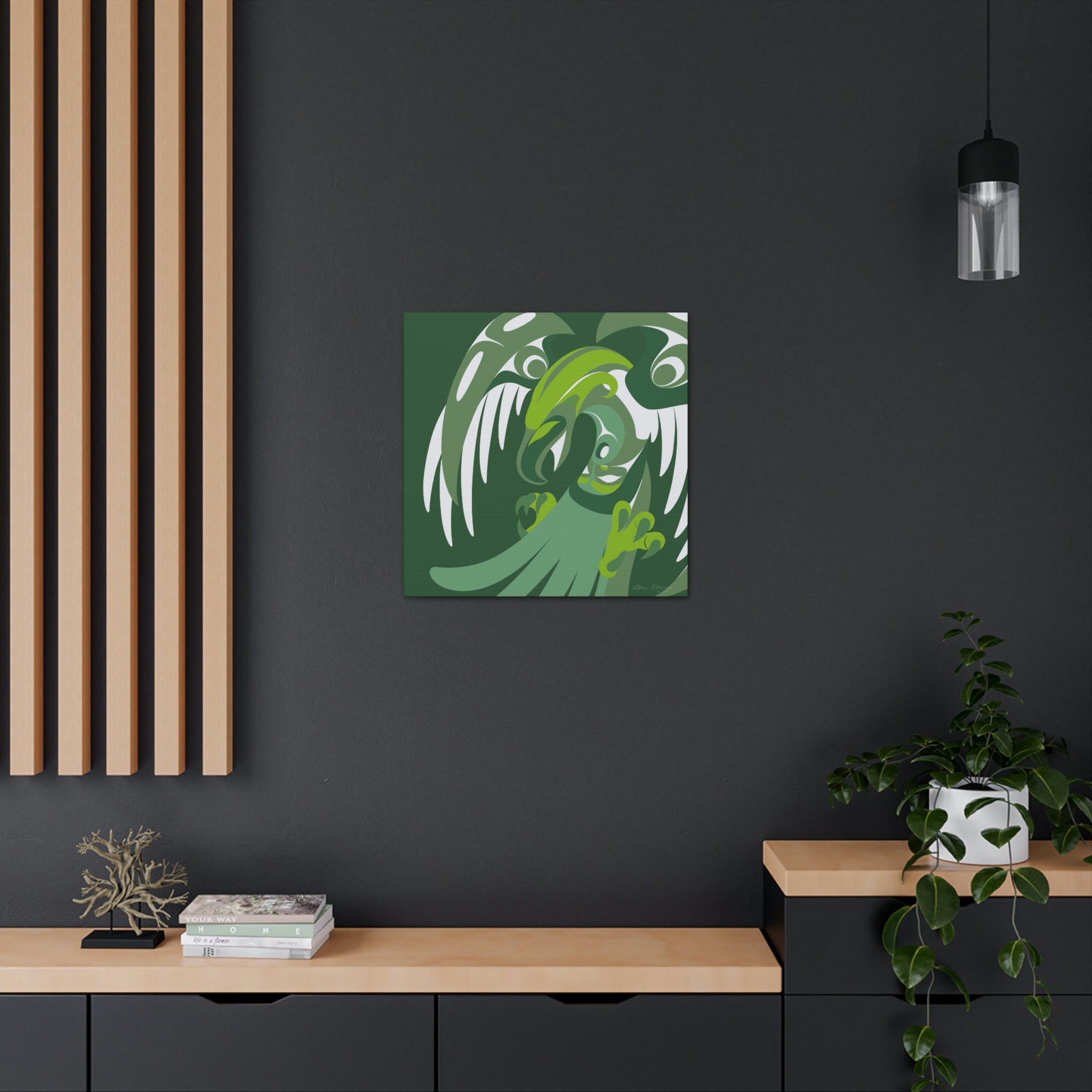 Rainforest Thunderbird Canvas 2023