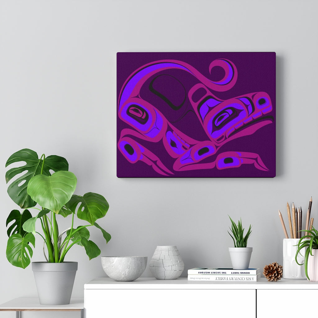 purple ceyote on Canvas Gallery Wraps