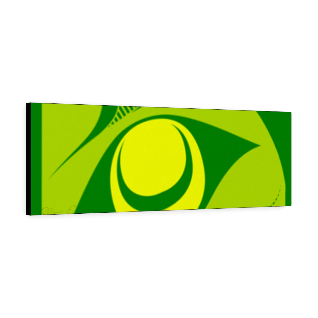 green hawk on Canvas Gallery Wraps