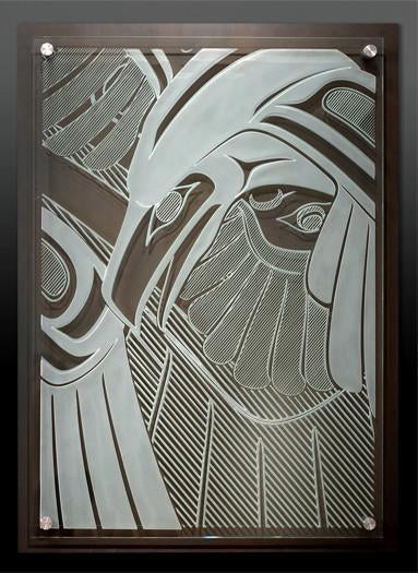 Taku Transformer - Carved Glass Diptyque