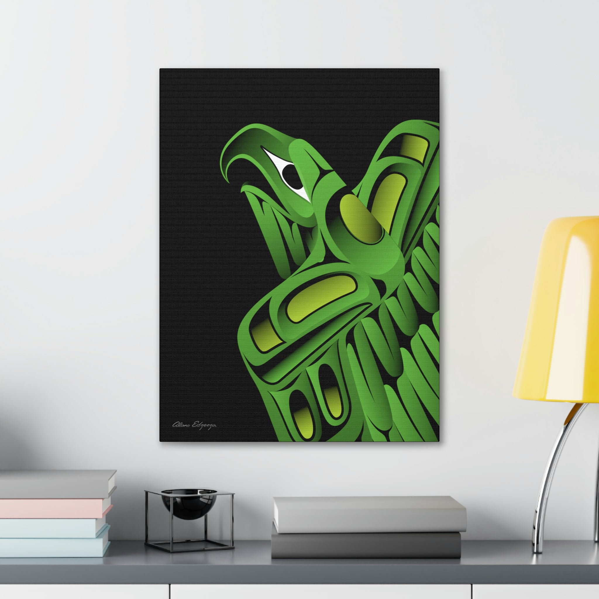 Jade Green Thunderbird Canvas 2023