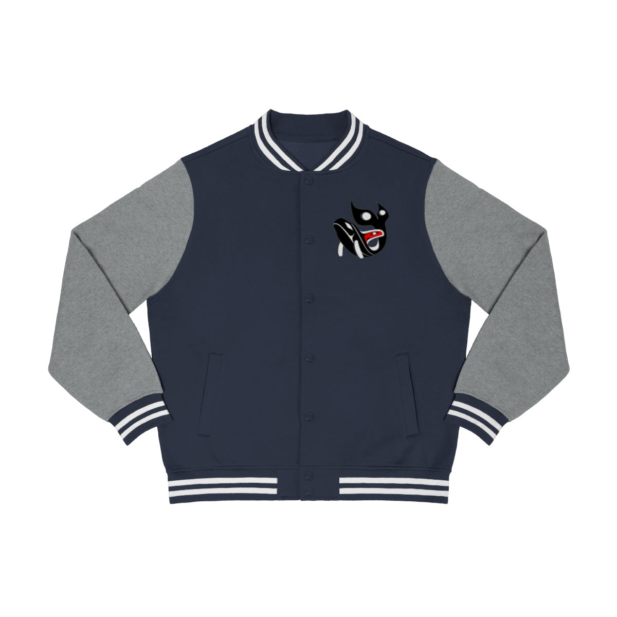 Unisex Varsity Killerwhale Jacket