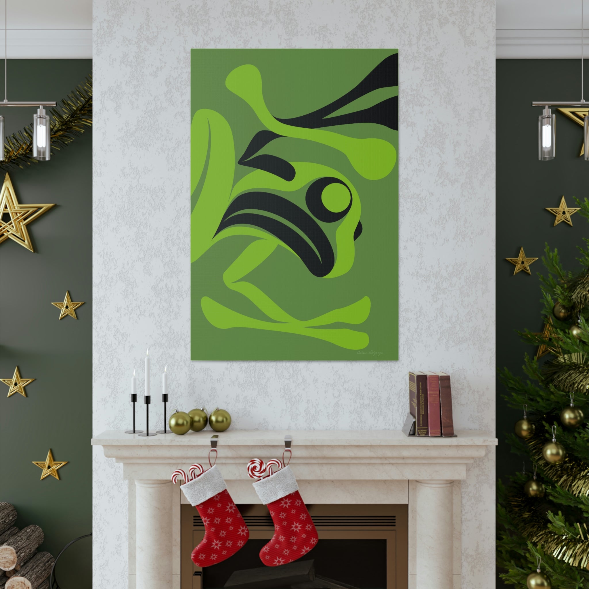 Dancing Frog Canvas 2023