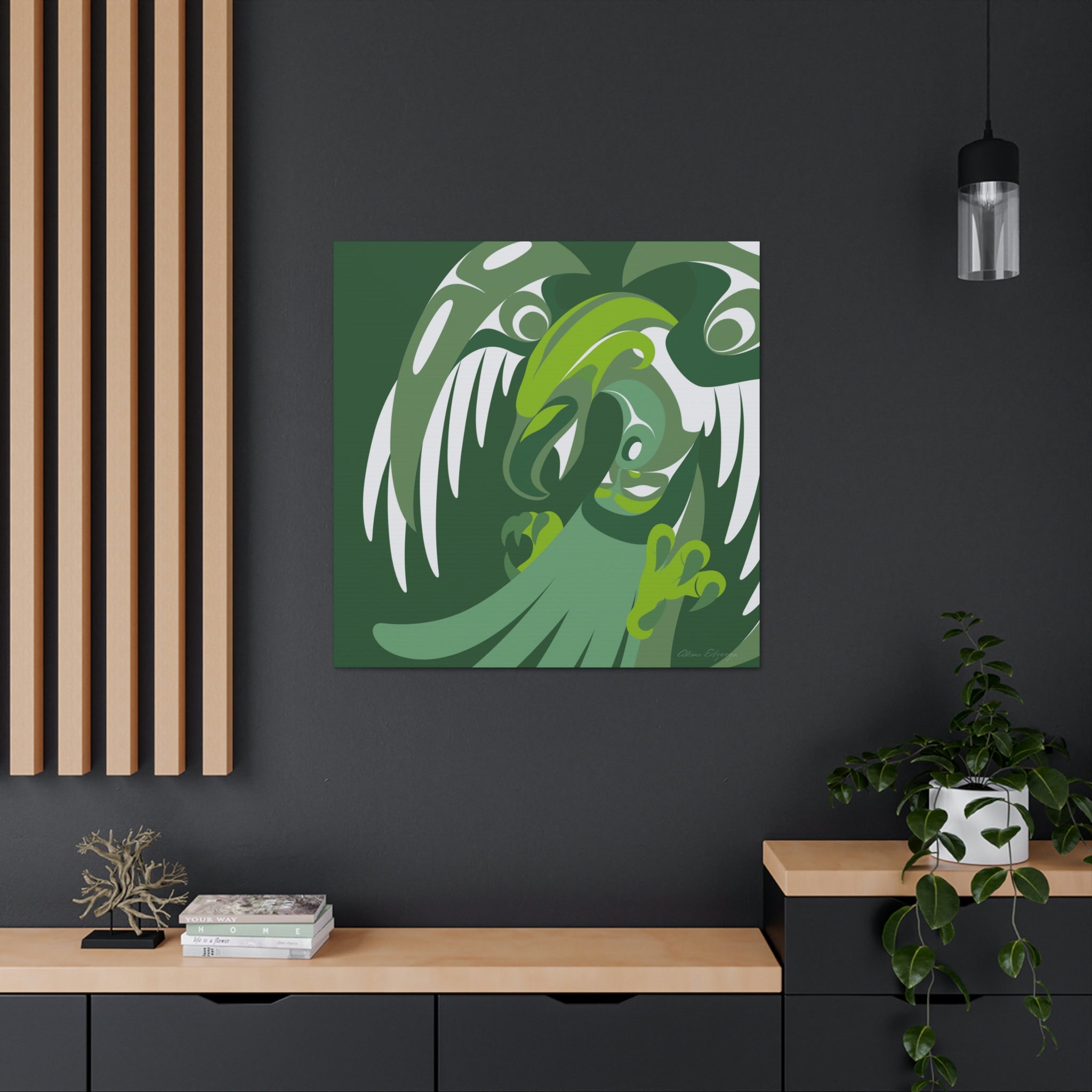 Rainforest Thunderbird Canvas 2023