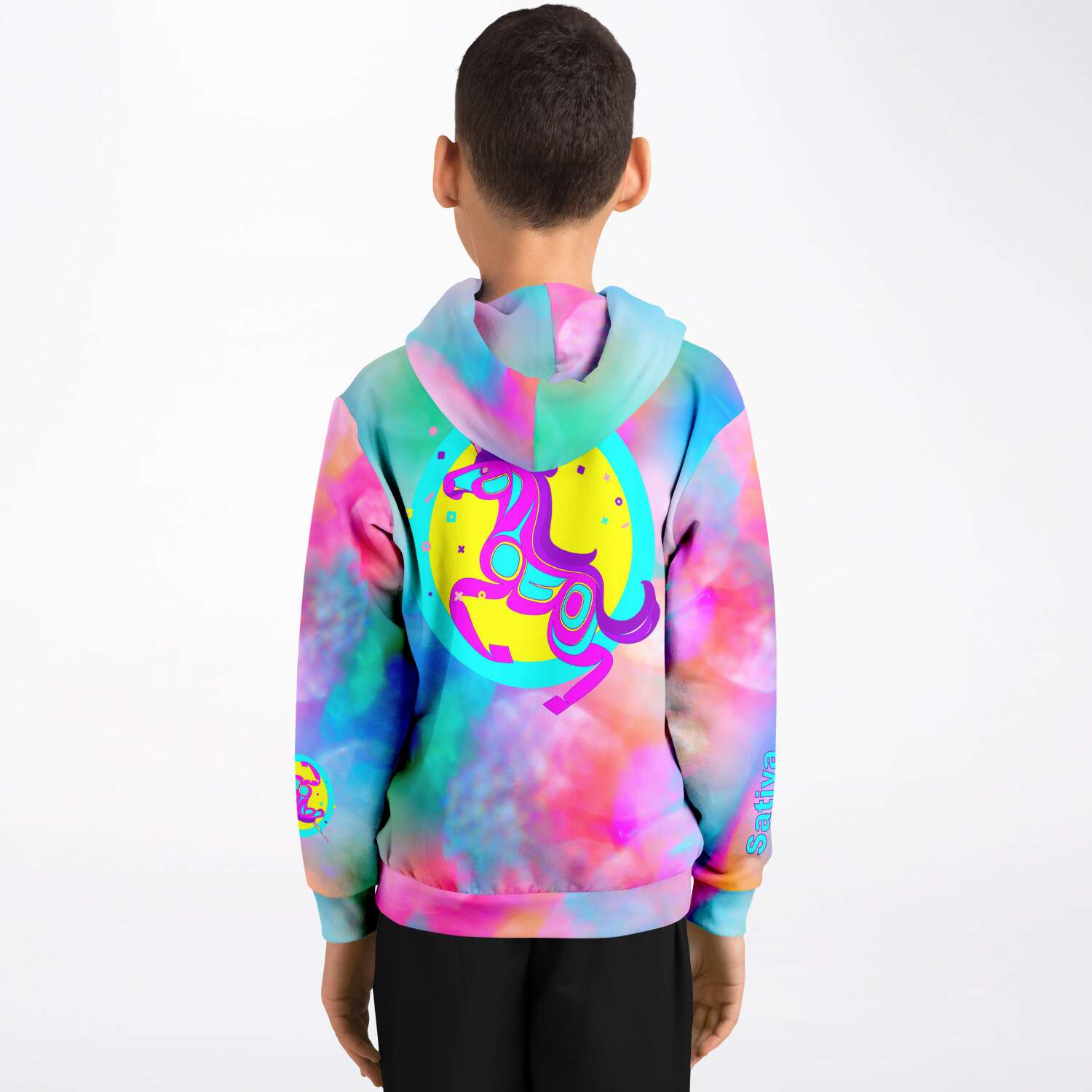 Satiya Tie Dye Unicorn Hoodie