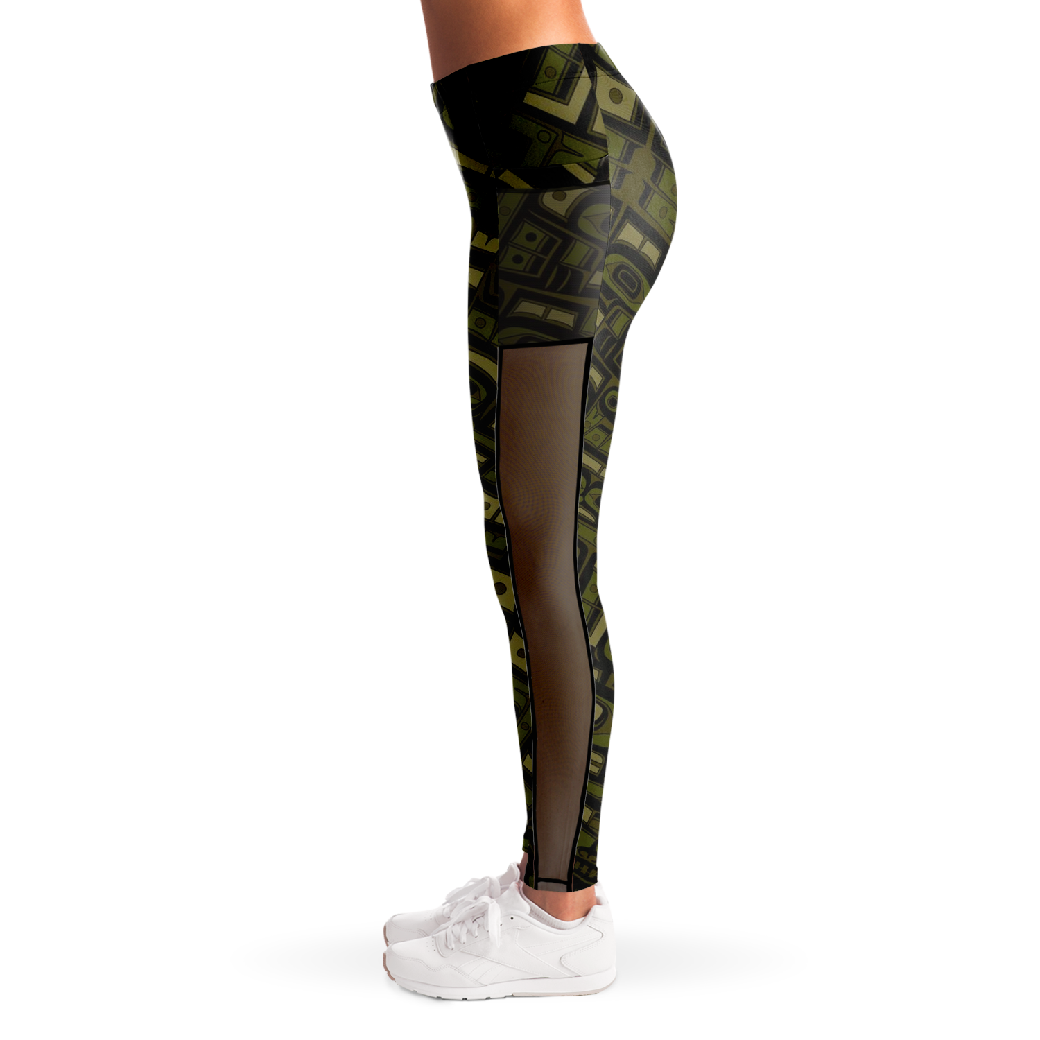 Light Fabric Camo Pocket Legging