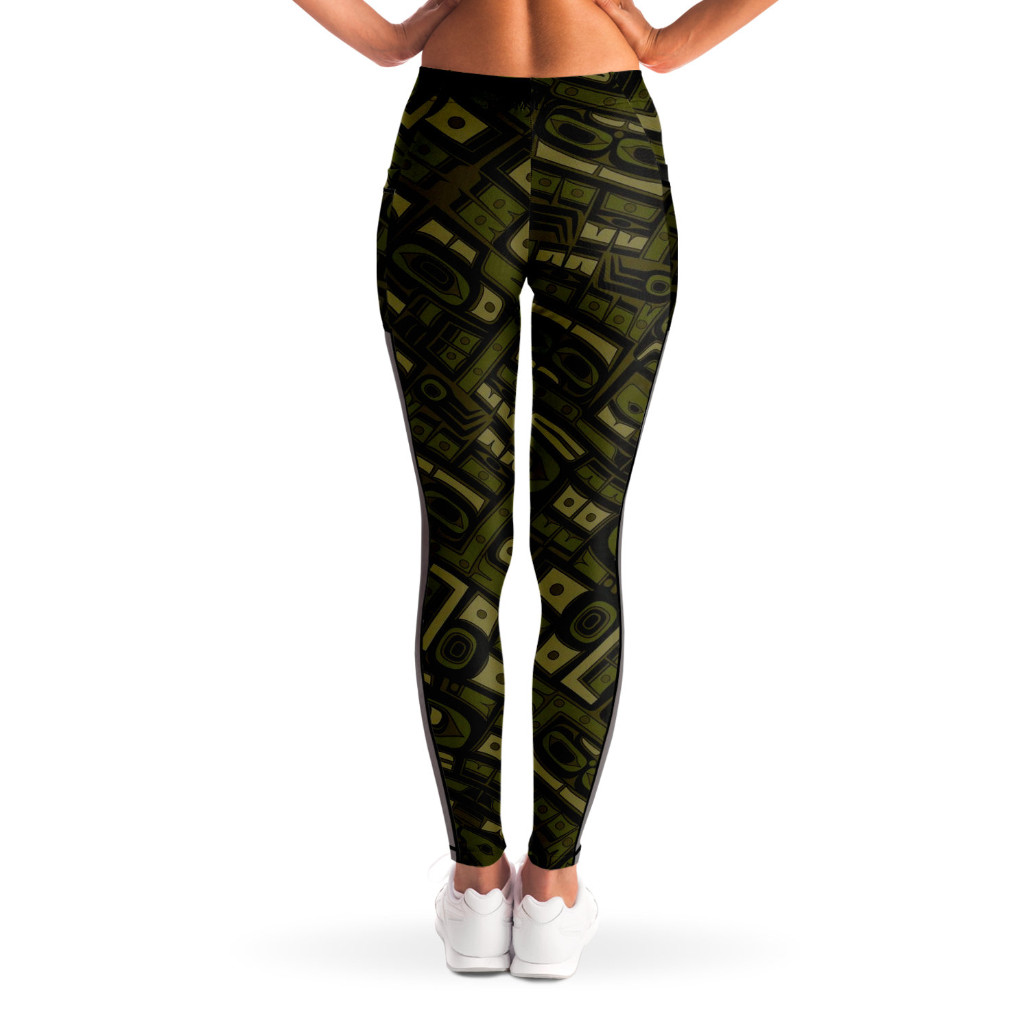 Light Fabric Camo Pocket Legging