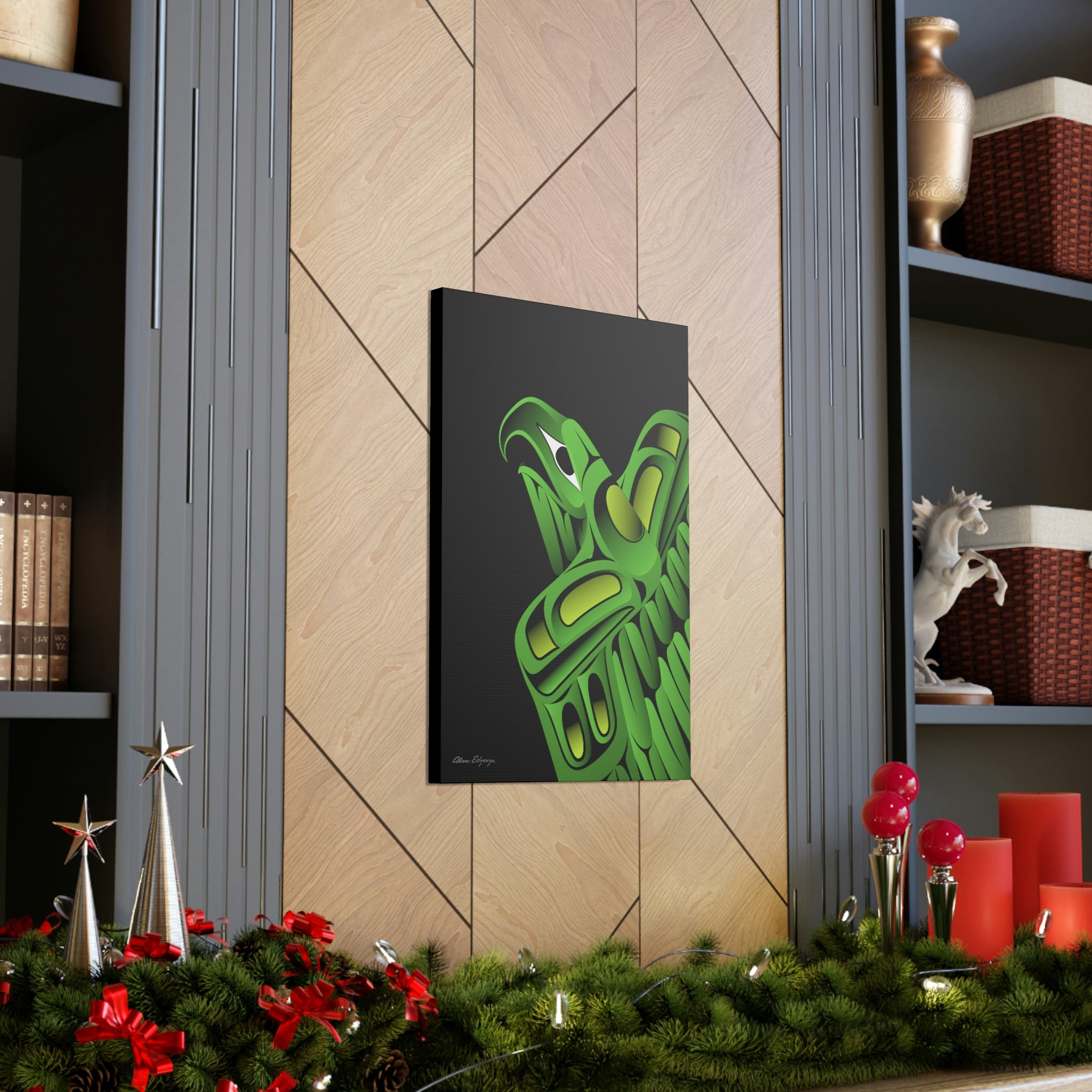 Jade Green Thunderbird Canvas 2023