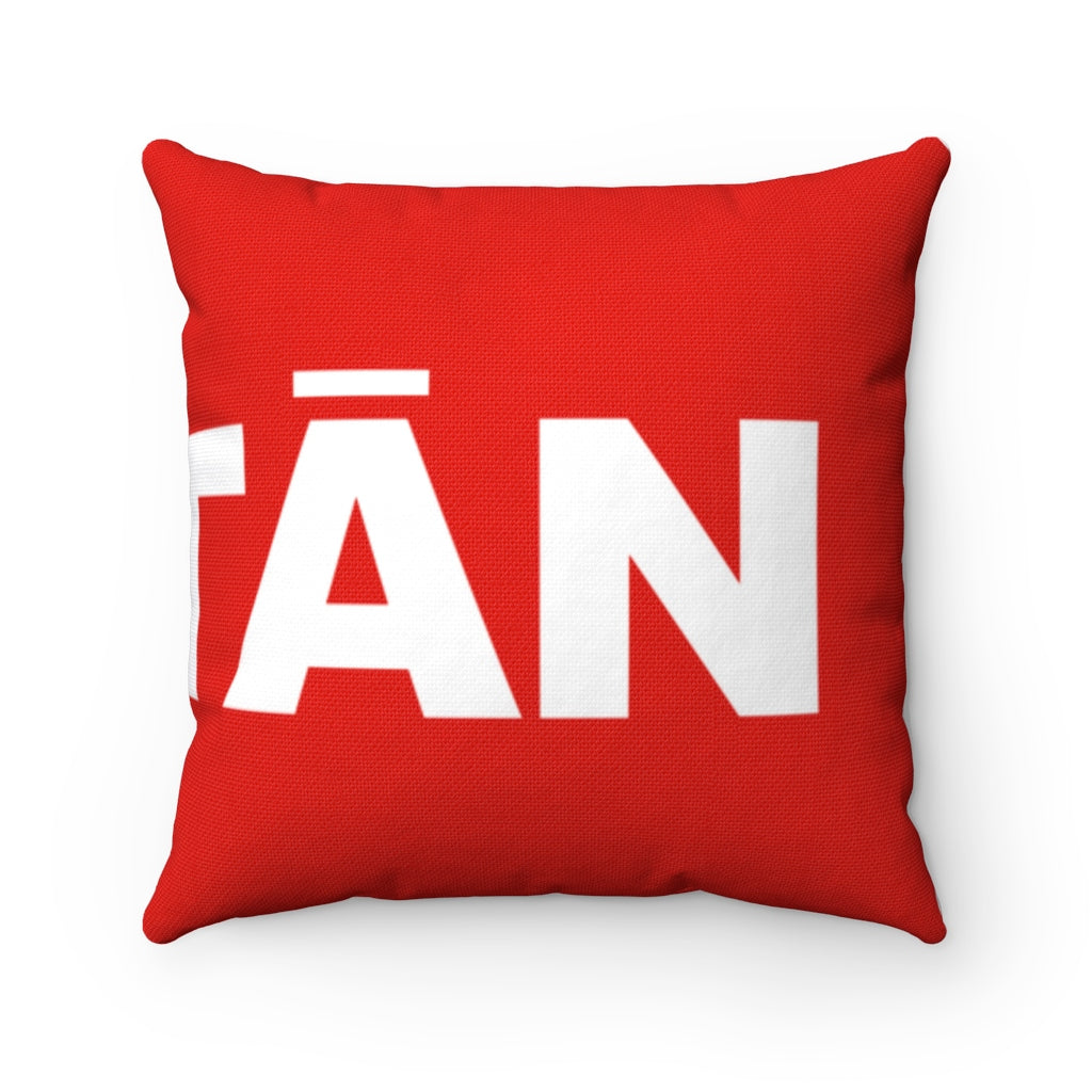 Spun Polyester Square Tāłtān Pillow