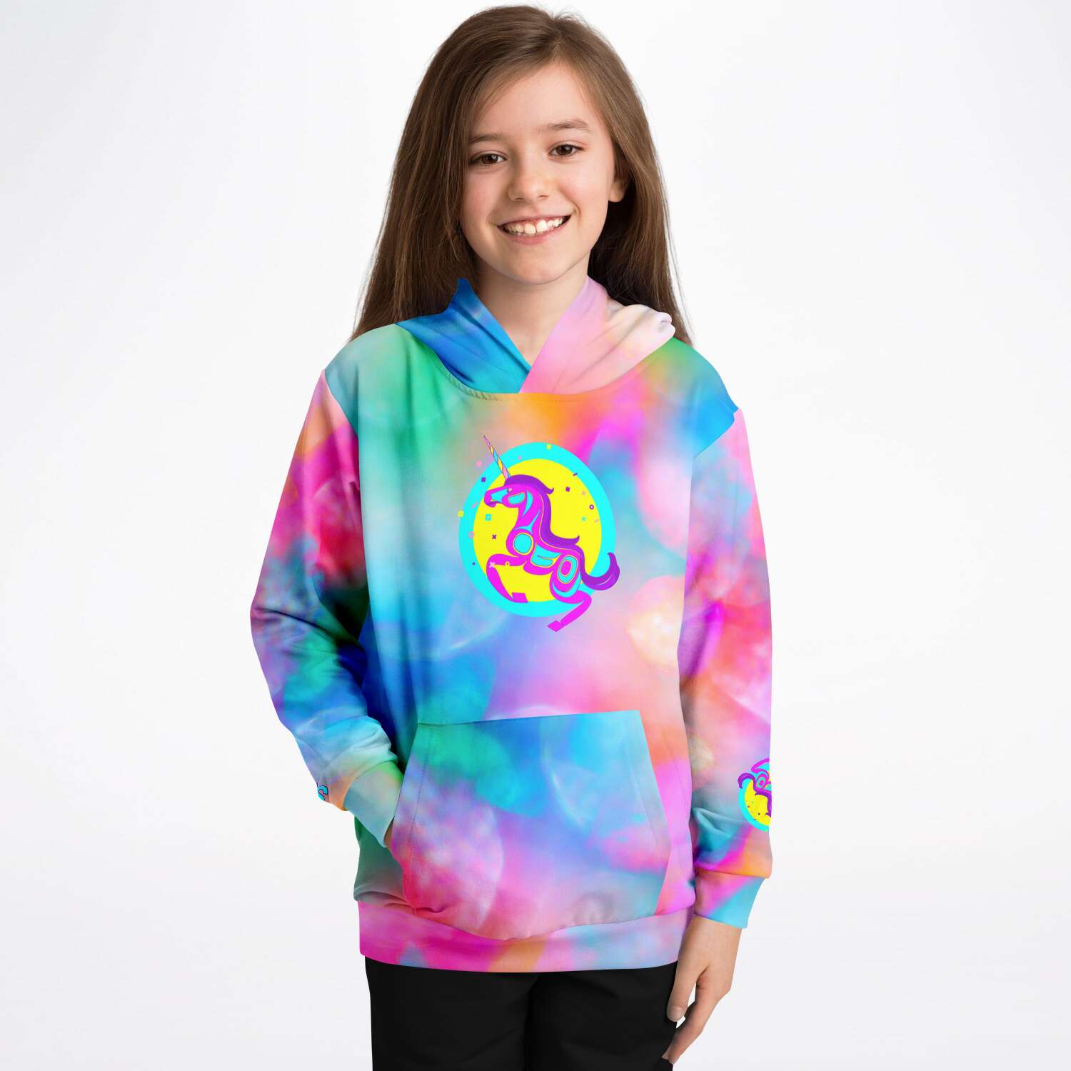 Satiya Tie Dye Unicorn Hoodie