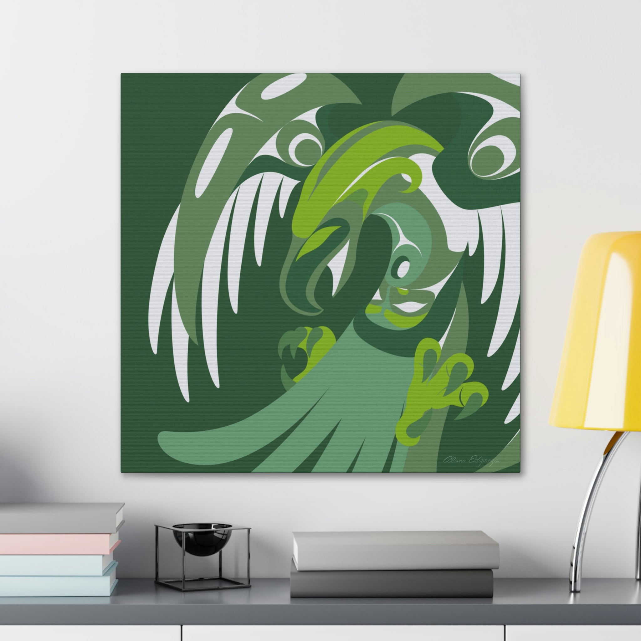 Rainforest Thunderbird Canvas 2023