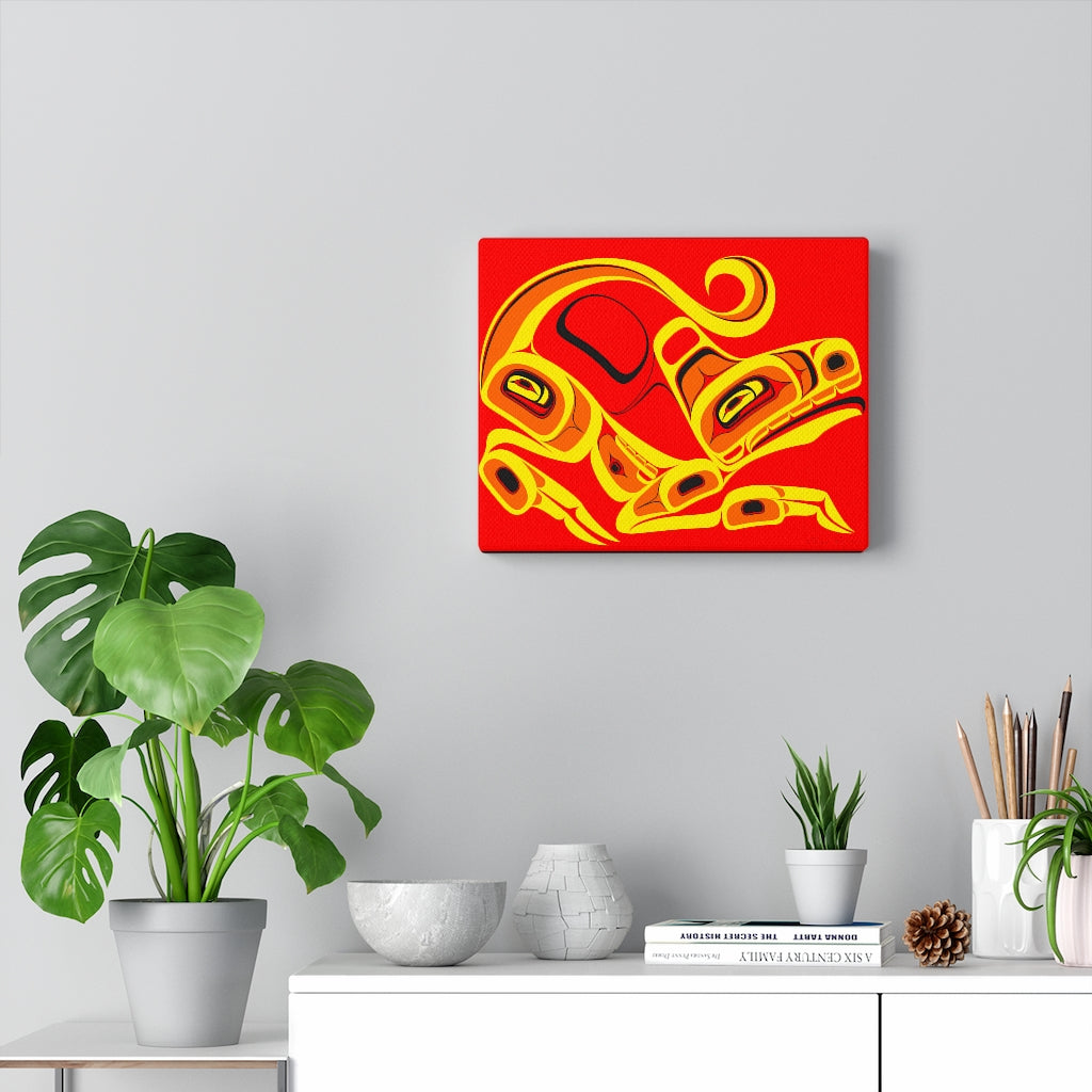 orange ceyote on Canvas Gallery Wraps