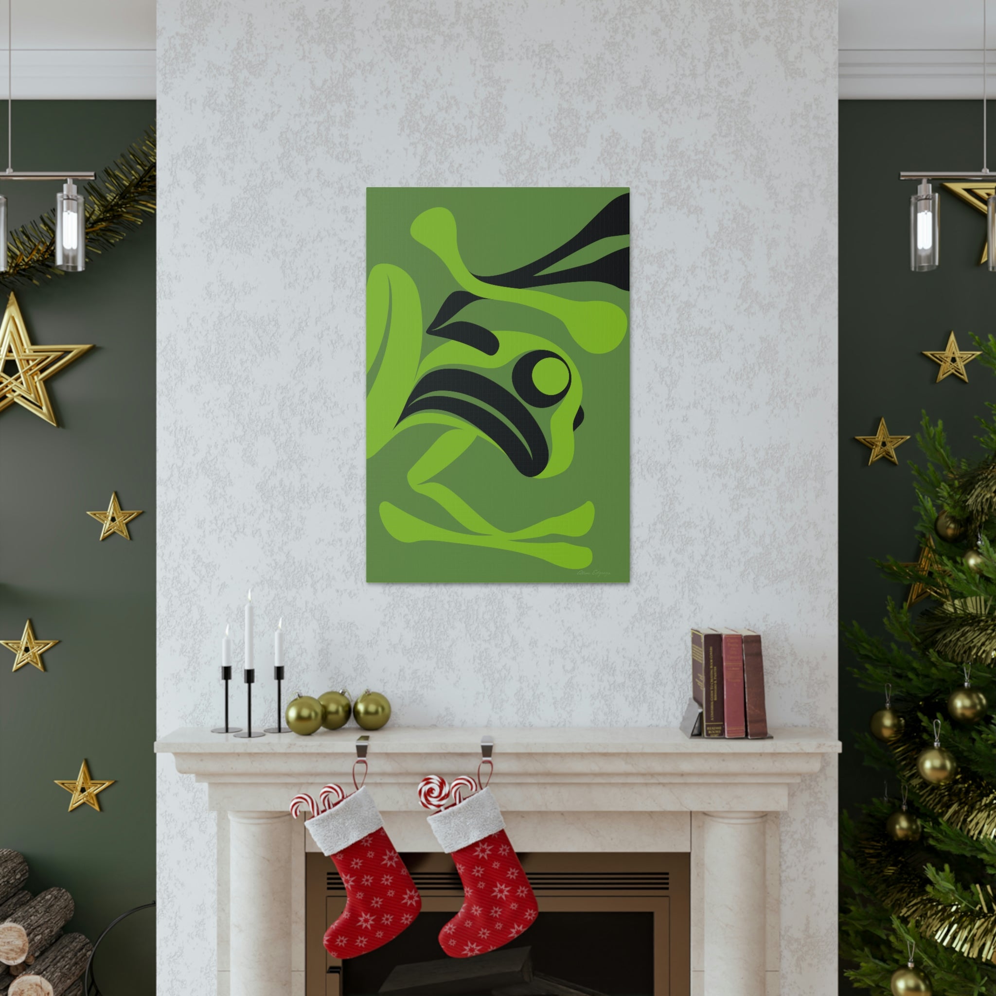 Dancing Frog Canvas 2023
