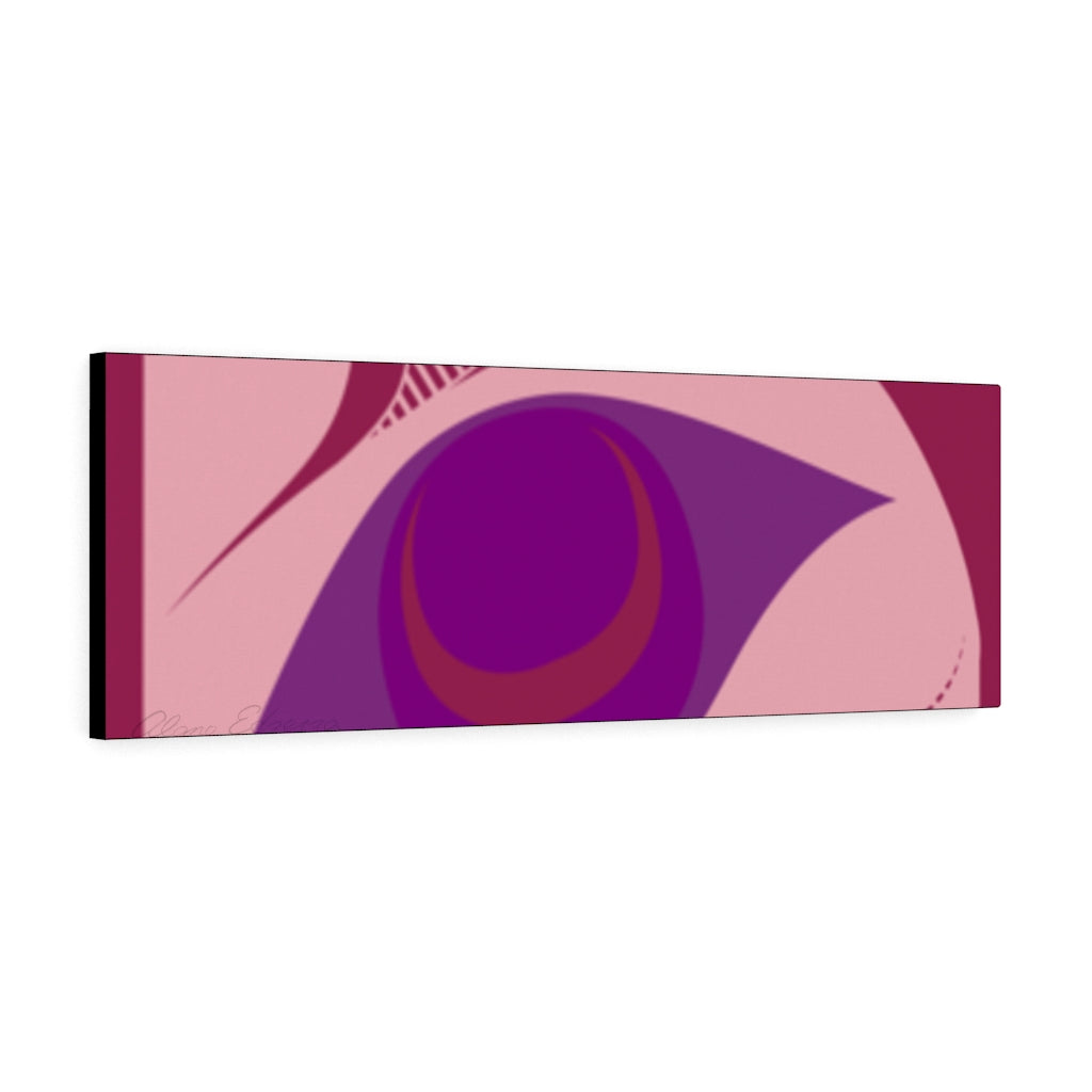 pink n purple hawk on Canvas Gallery Wraps