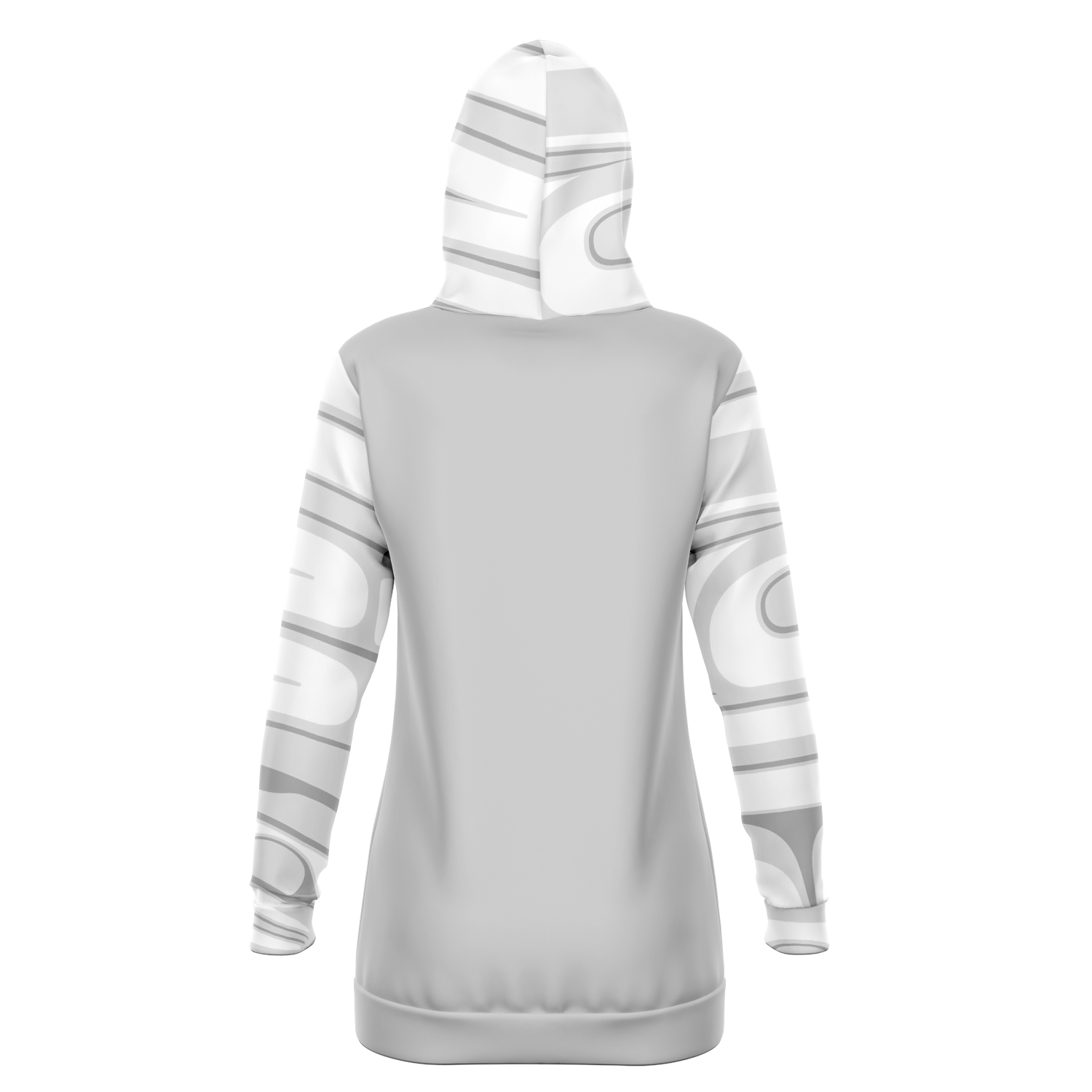 Cotton Blend Cloud Hoodie Dress