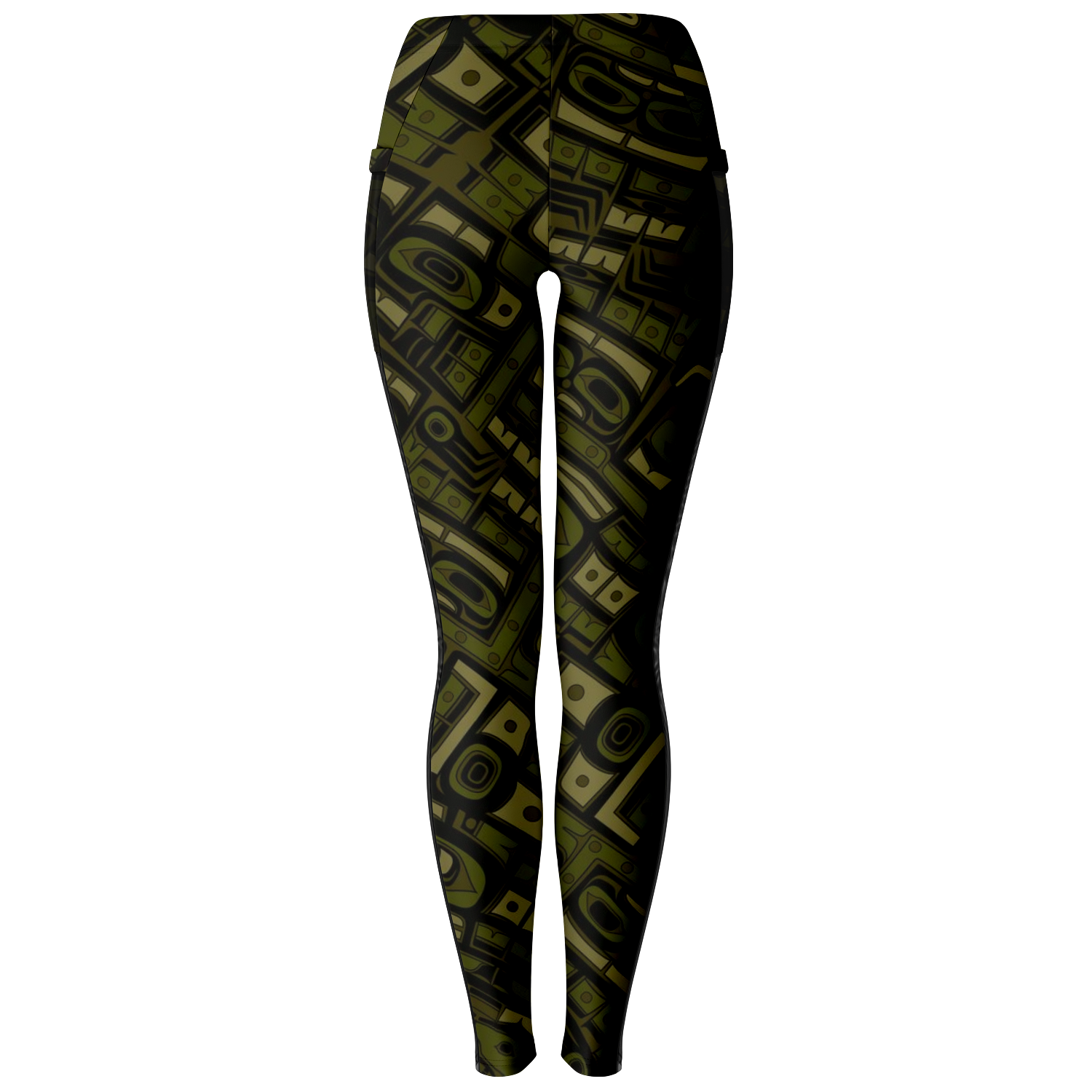 Light Fabric Camo Pocket Legging