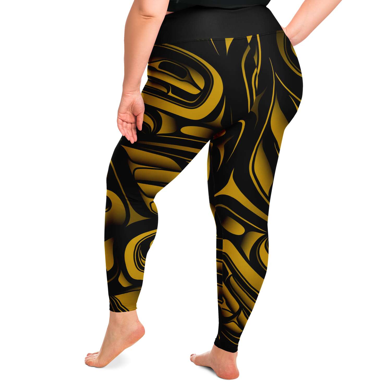 Gold Formline Plus Size Yoga Pant
