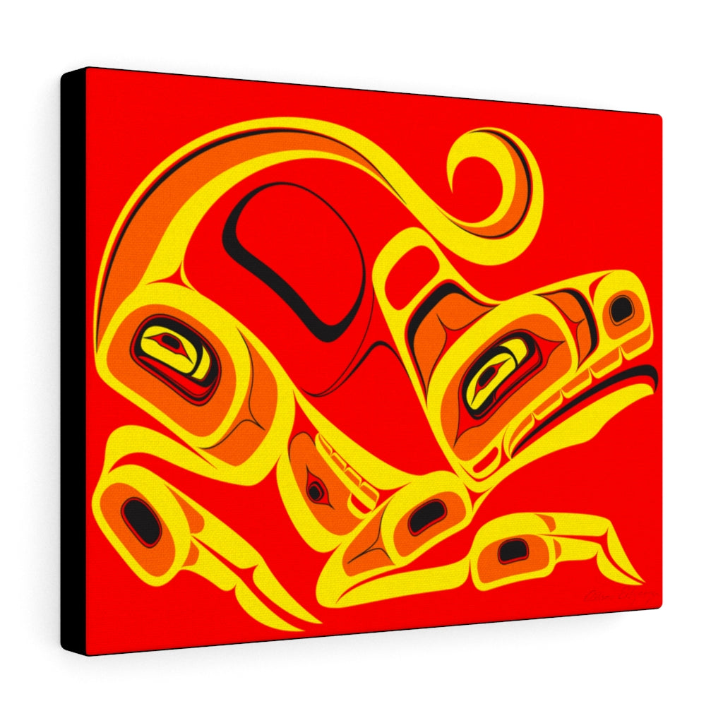 orange ceyote on Canvas Gallery Wraps