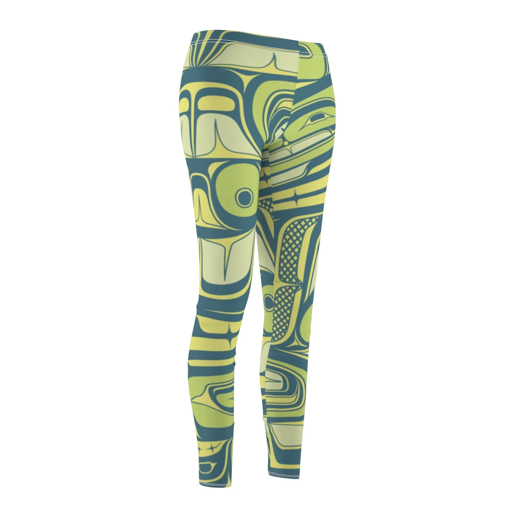 Lime Chief of the Sky Leggings