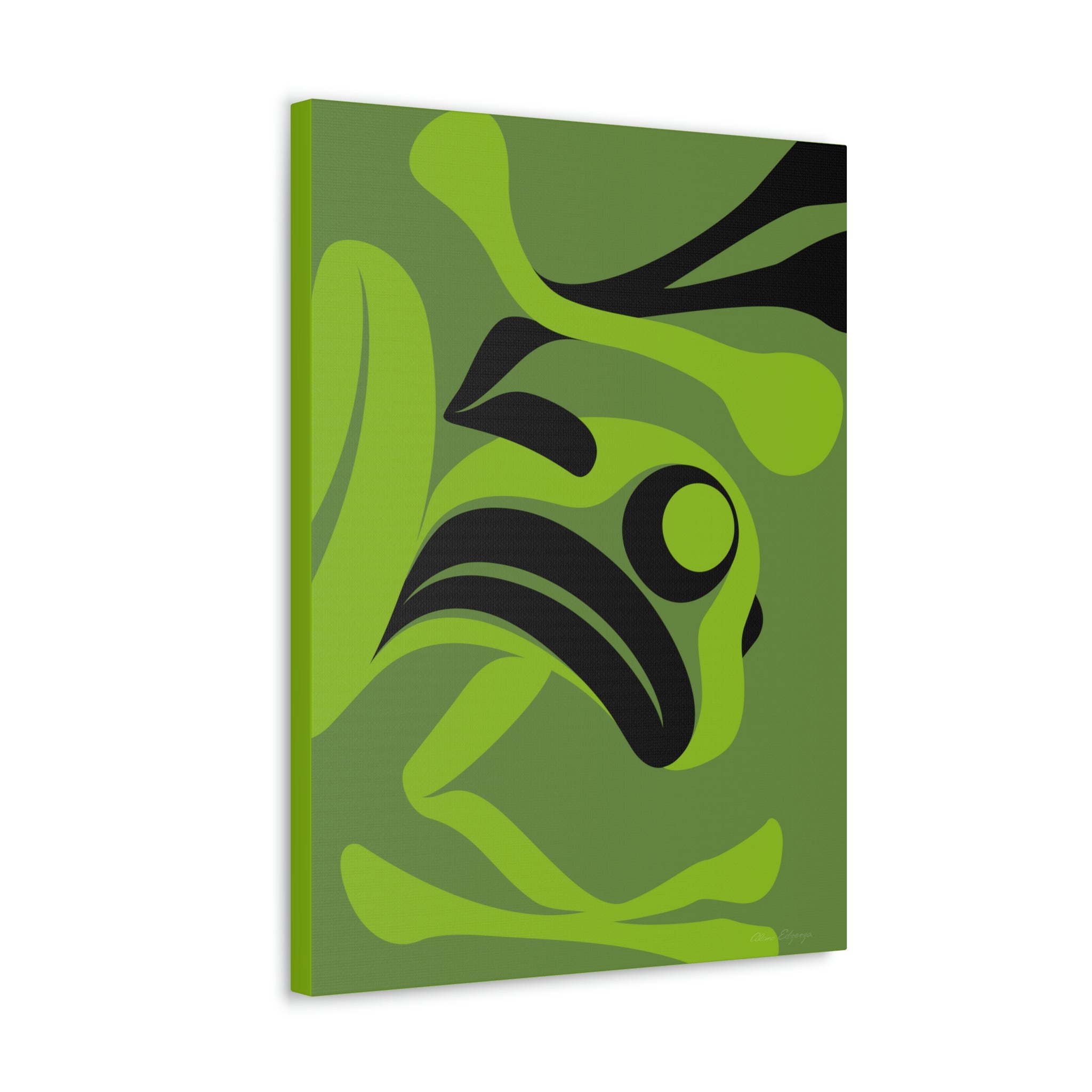 Dancing Frog Canvas 2023