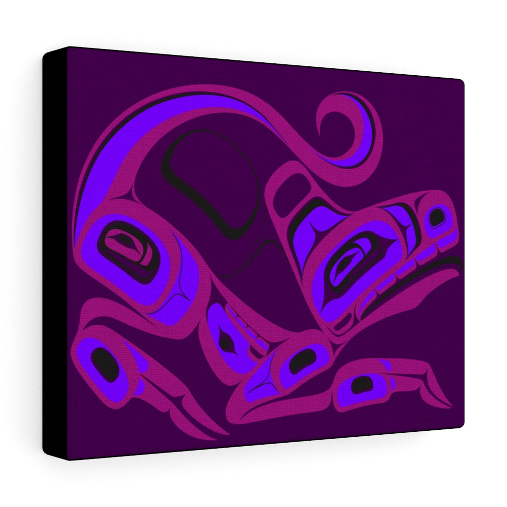 purple ceyote on Canvas Gallery Wraps