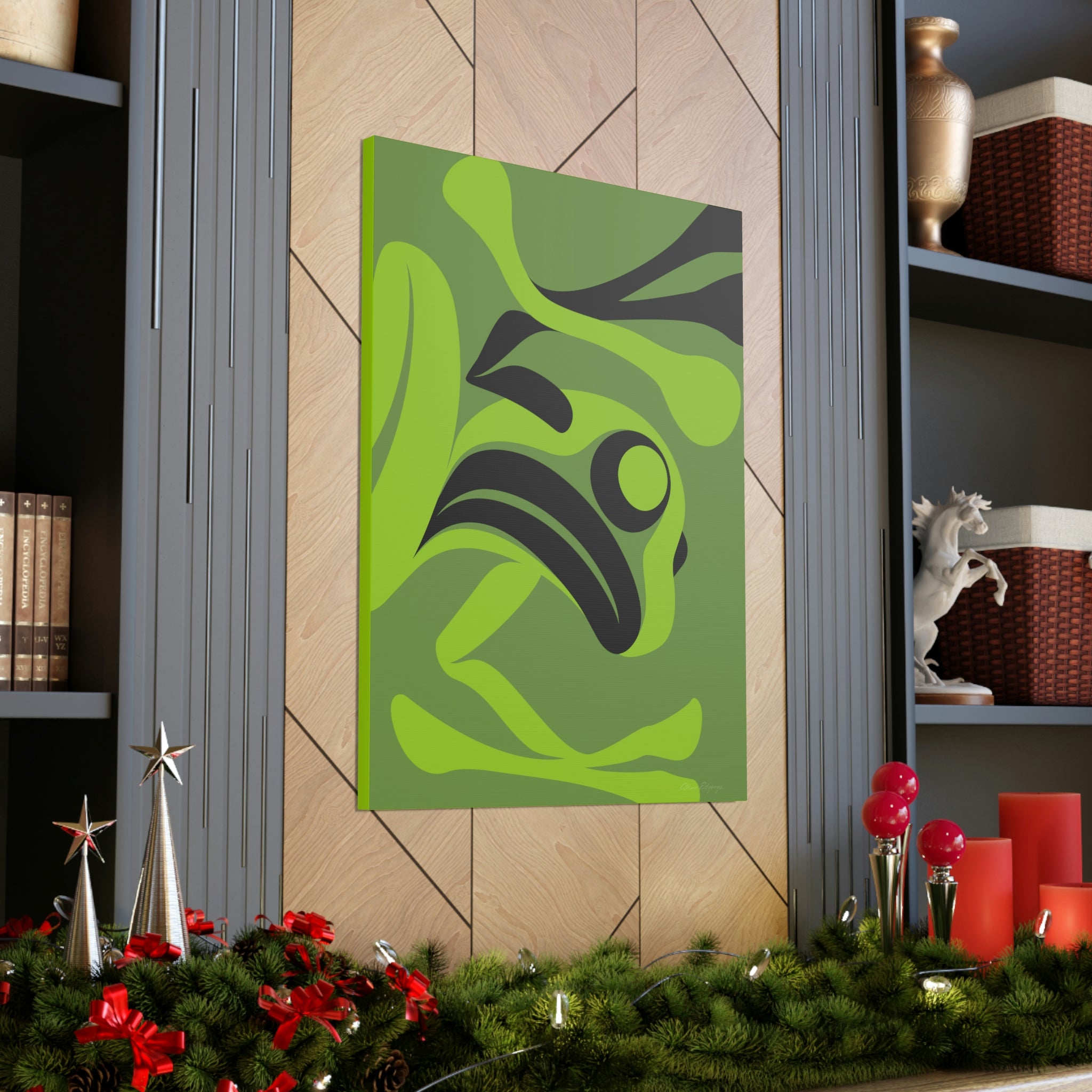 Dancing Frog Canvas 2023
