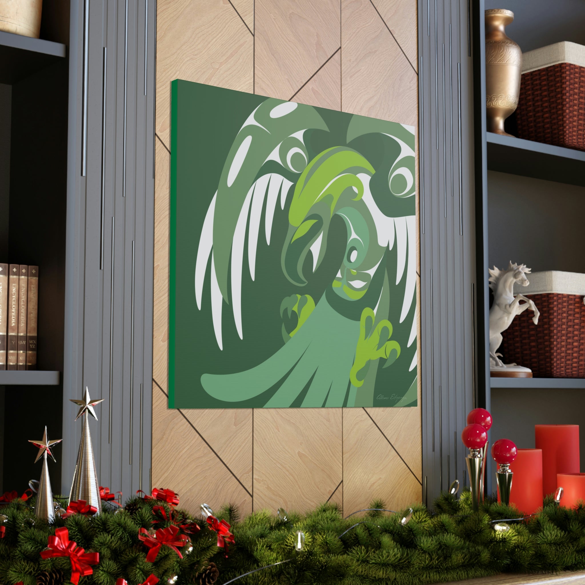 Rainforest Thunderbird Canvas 2023
