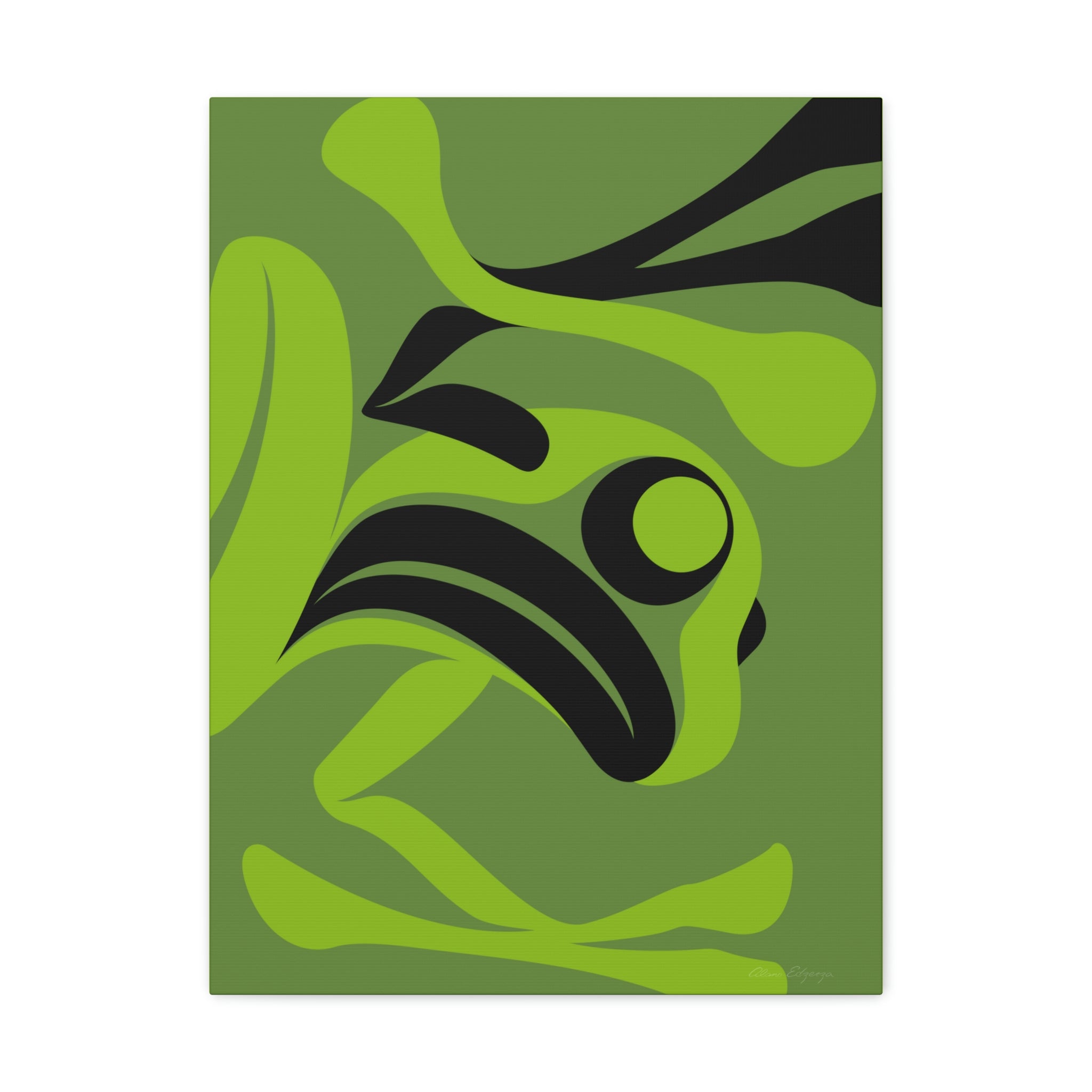 Dancing Frog Canvas 2023