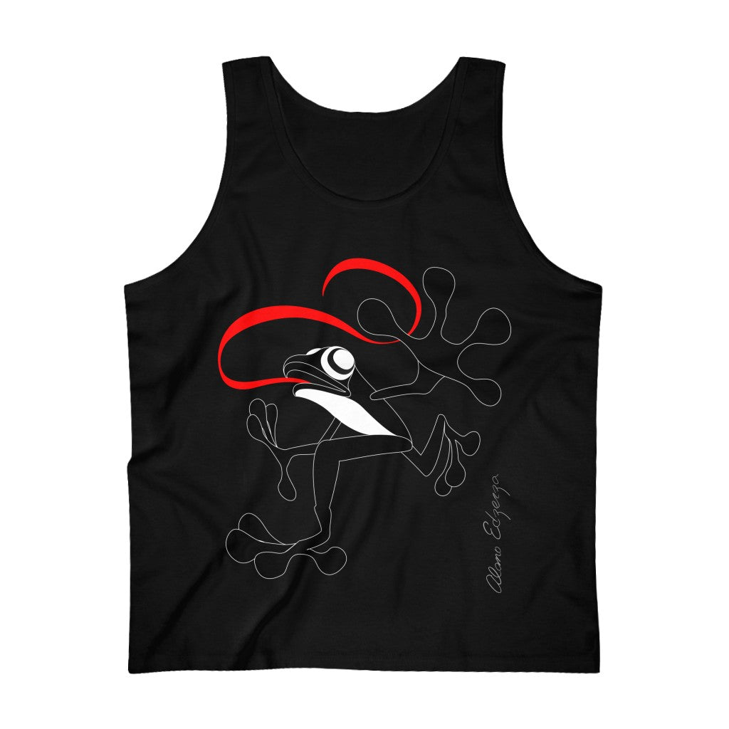 Unisex Frog Ultra Cotton Tank Top